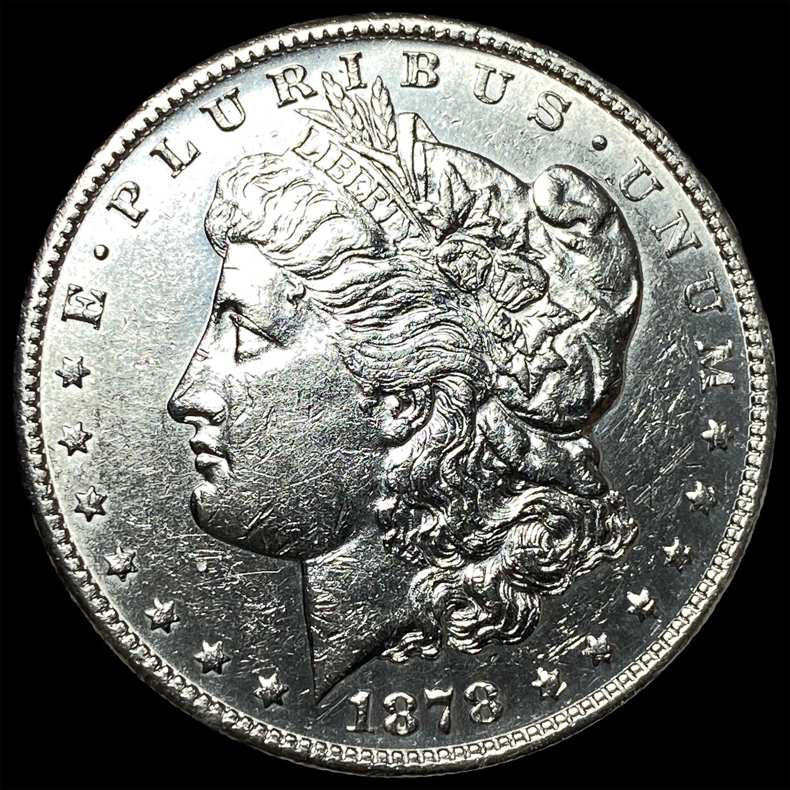 1878-S Morgan Silver Dollar UNCIRCULATED: 1878-S Morgan Silver Dollar UNCIRCULATED