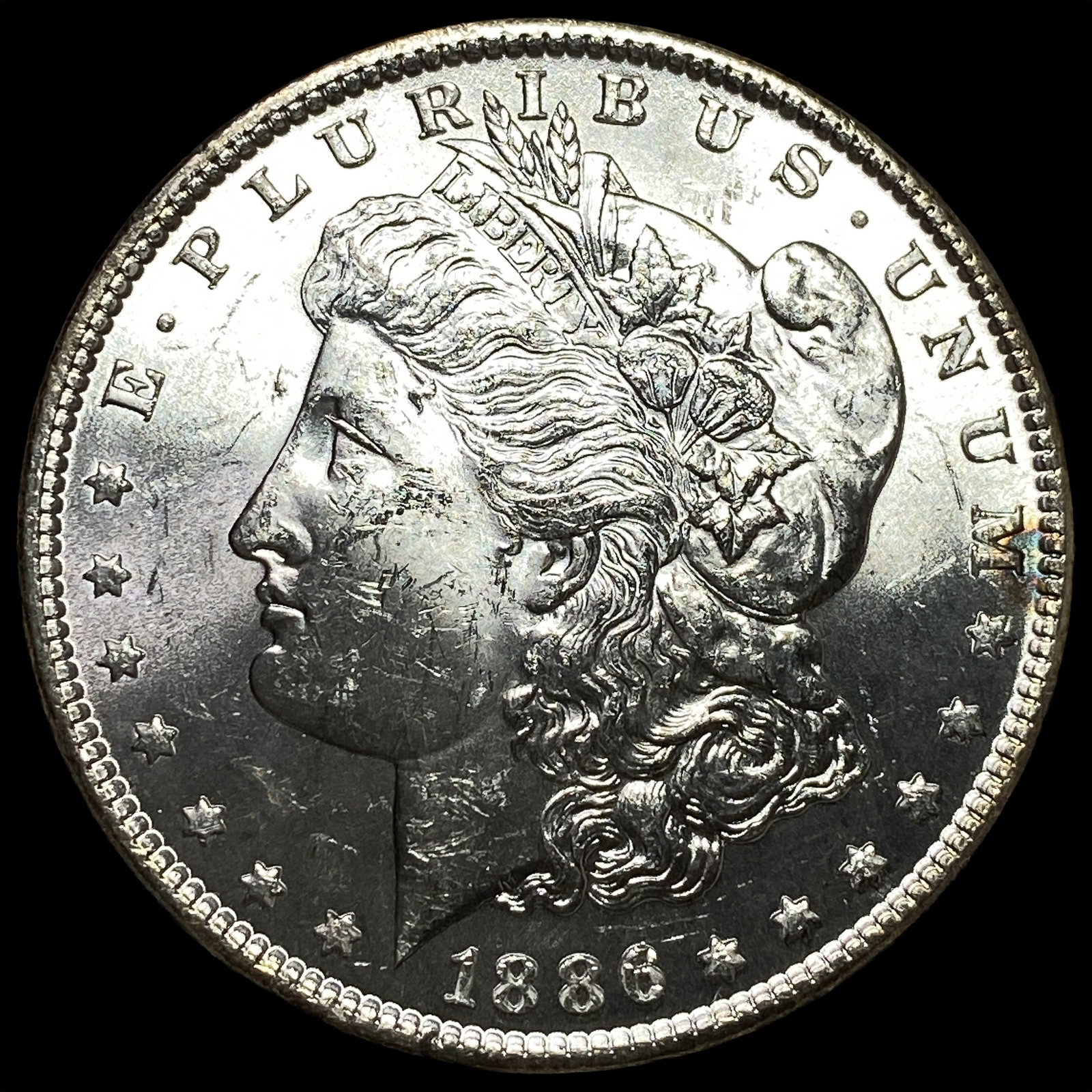 1886 Morgan Silver Dollar CHOICE BU: 1886 Morgan Silver Dollar CHOICE BU