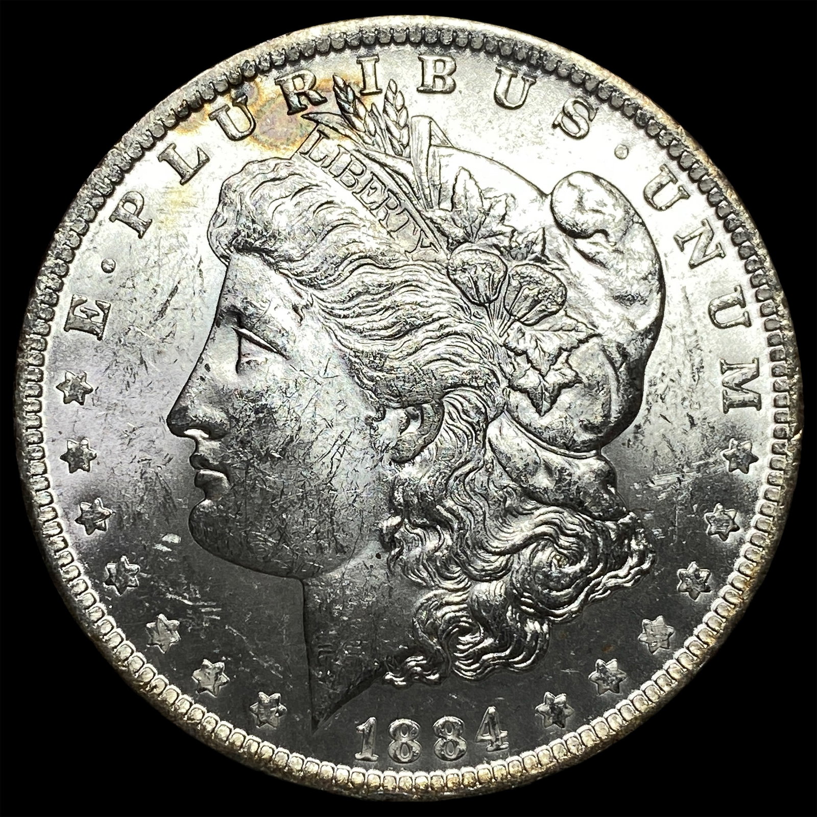 1884-O Silver Morgan Dollar CHOICE BU: 1884-O Silver Morgan Dollar CHOICE BU