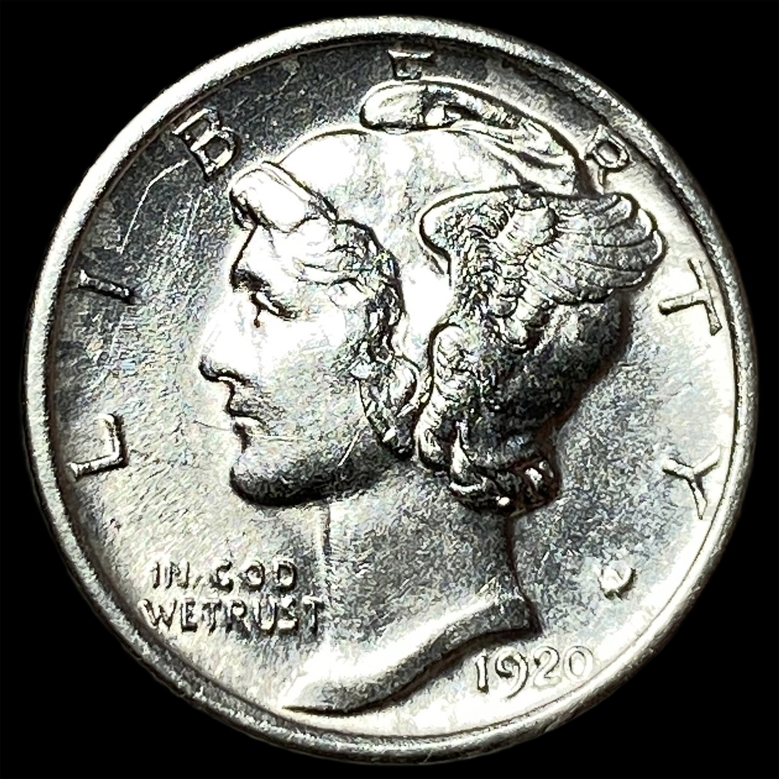 1920 Mercury Dime UNCIRCULATED (1 of 2)
