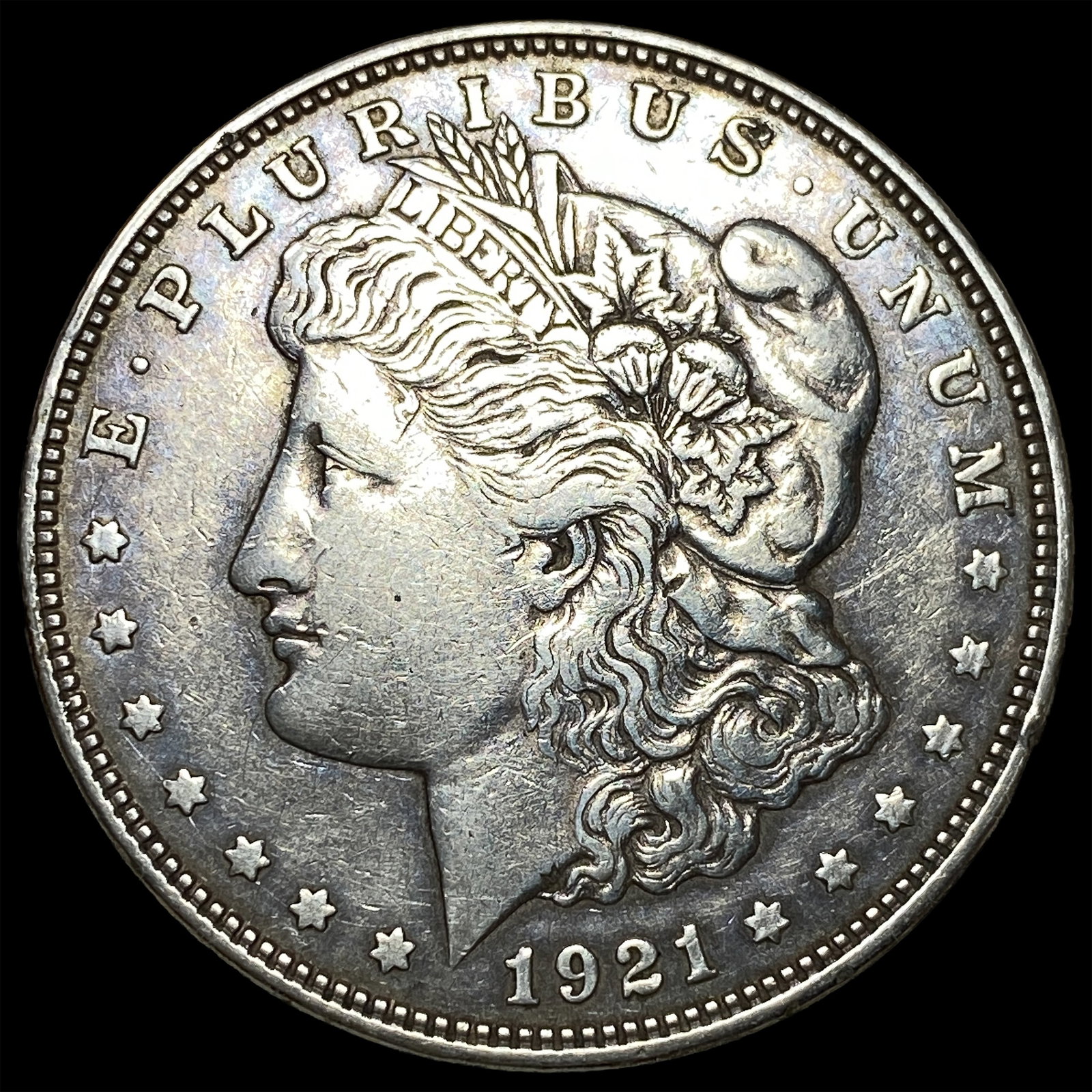 1921-D Silver Morgan Dollar CLOSELY UNCIRCULATED: 1921-D Silver Morgan Dollar CLOSELY UNCIRCULATED
