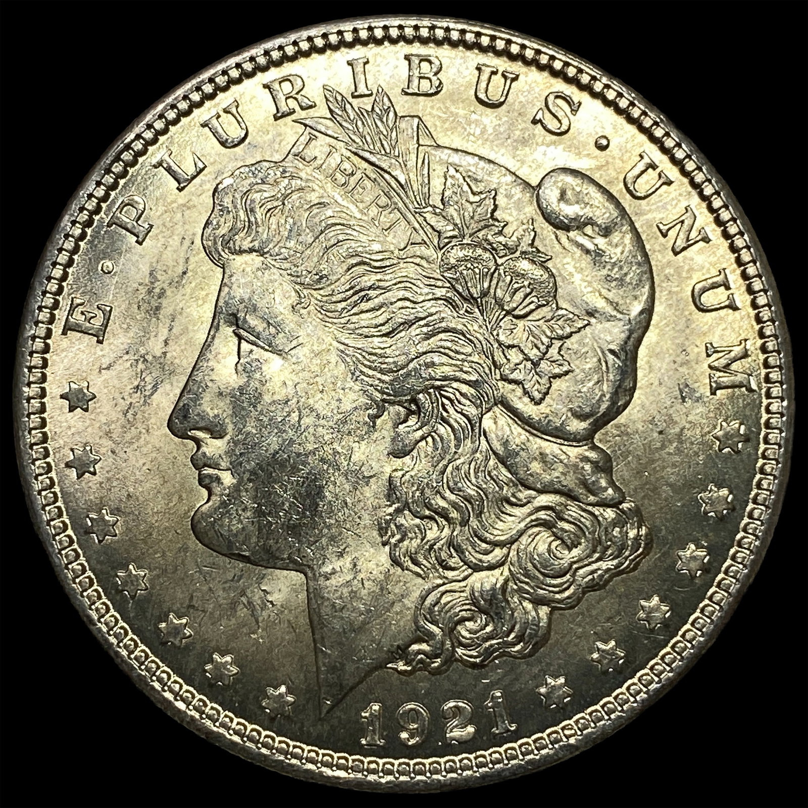 1921 Silver Morgan Dollar UNCIRCULATED: 1921 Silver Morgan Dollar UNCIRCULATED