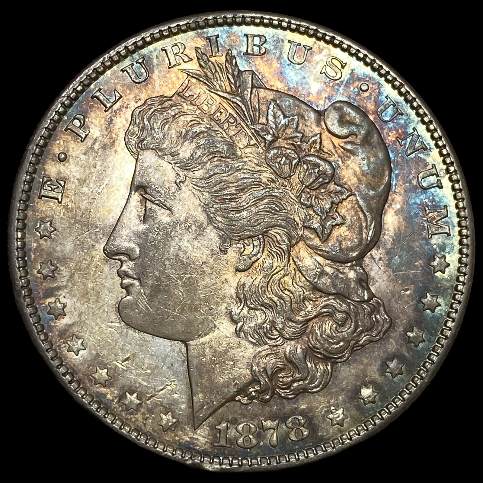 1878-S Silver Morgan Dollar UNCIRCULATED: 1878-S Silver Morgan Dollar UNCIRCULATED