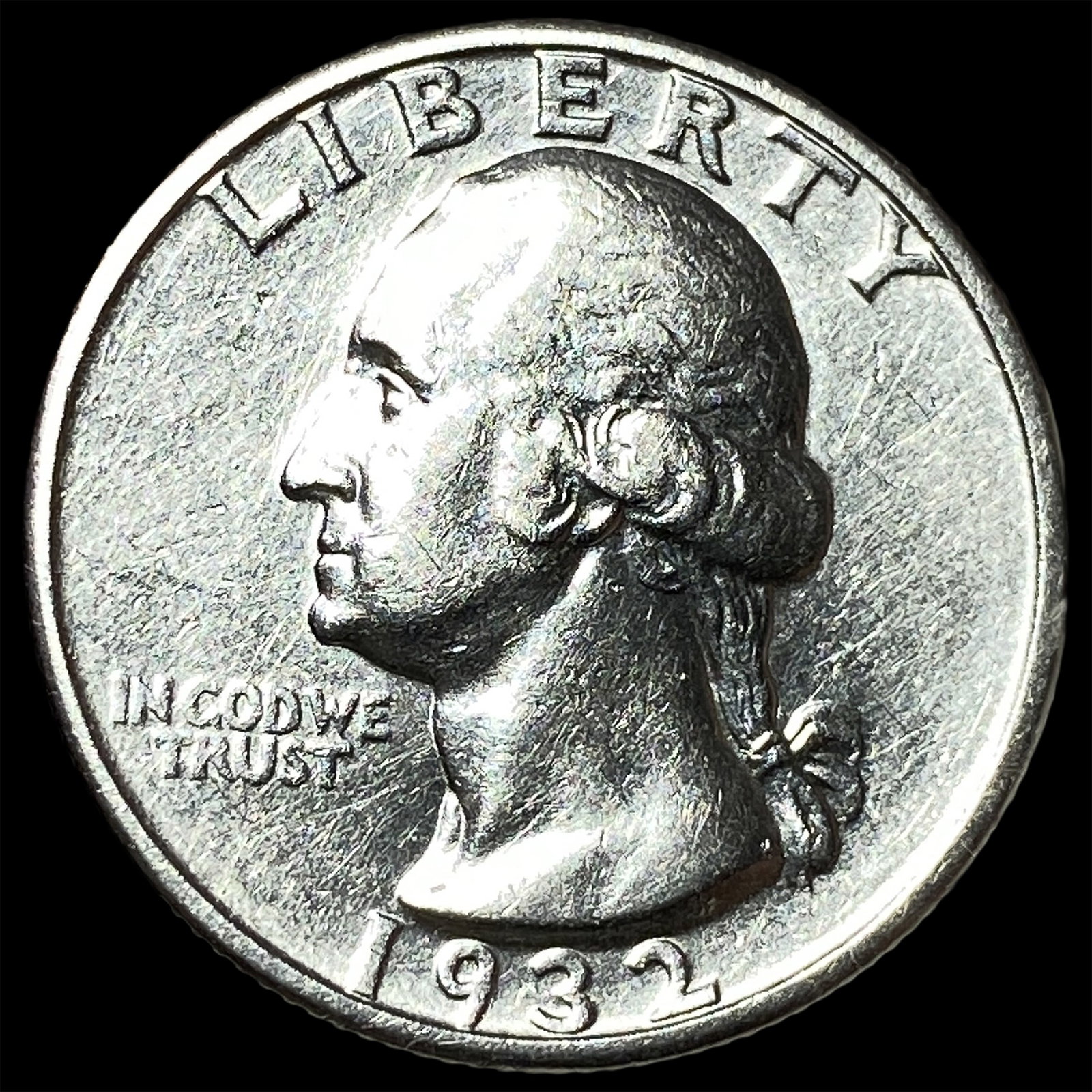 1932-S Silver Washington Quarter UNCIRCULATED: 1932-S Silver Washington Quarter UNCIRCULATED