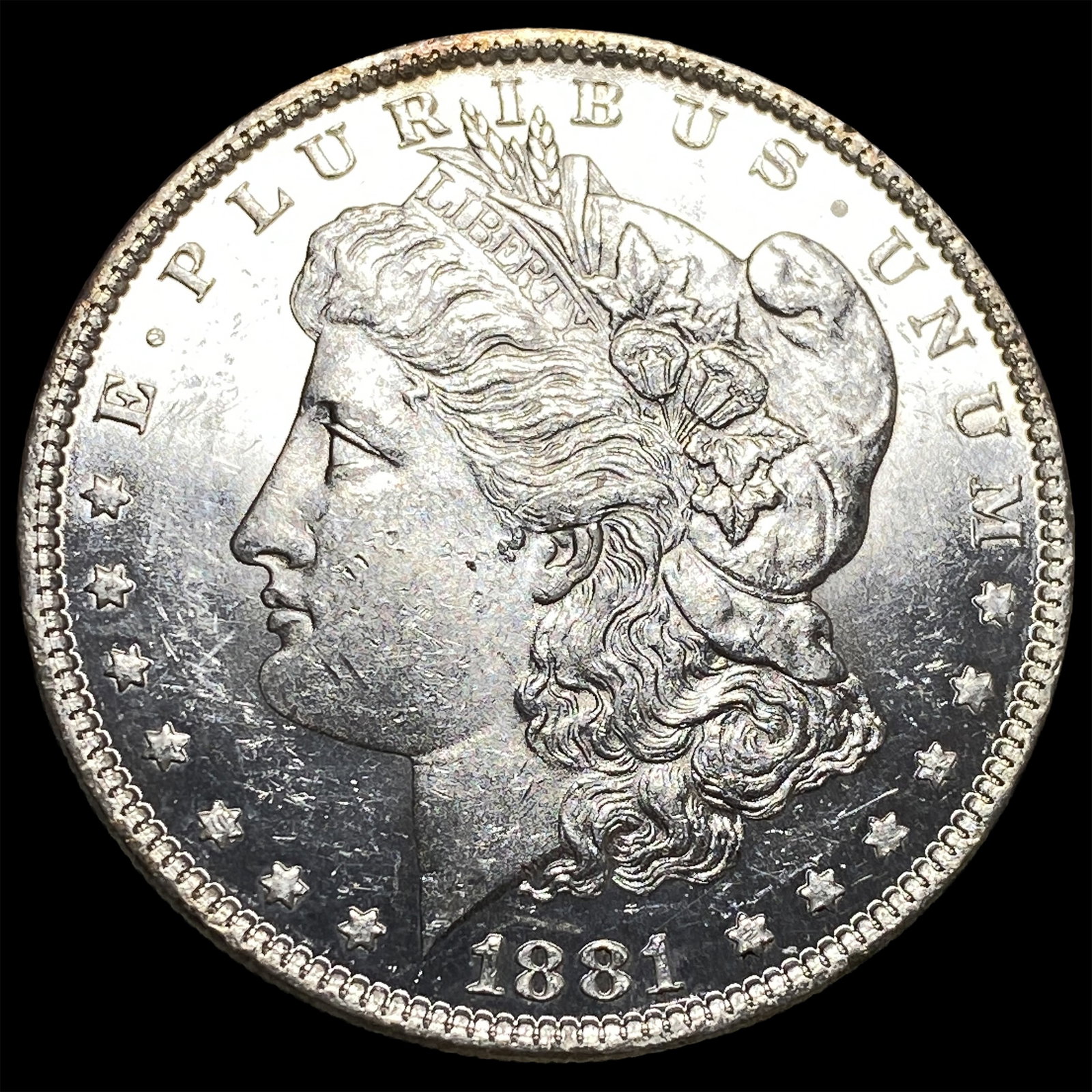 1881-O Silver Morgan Dollar CHOICE BU: 1881-O Silver Morgan Dollar CHOICE BU