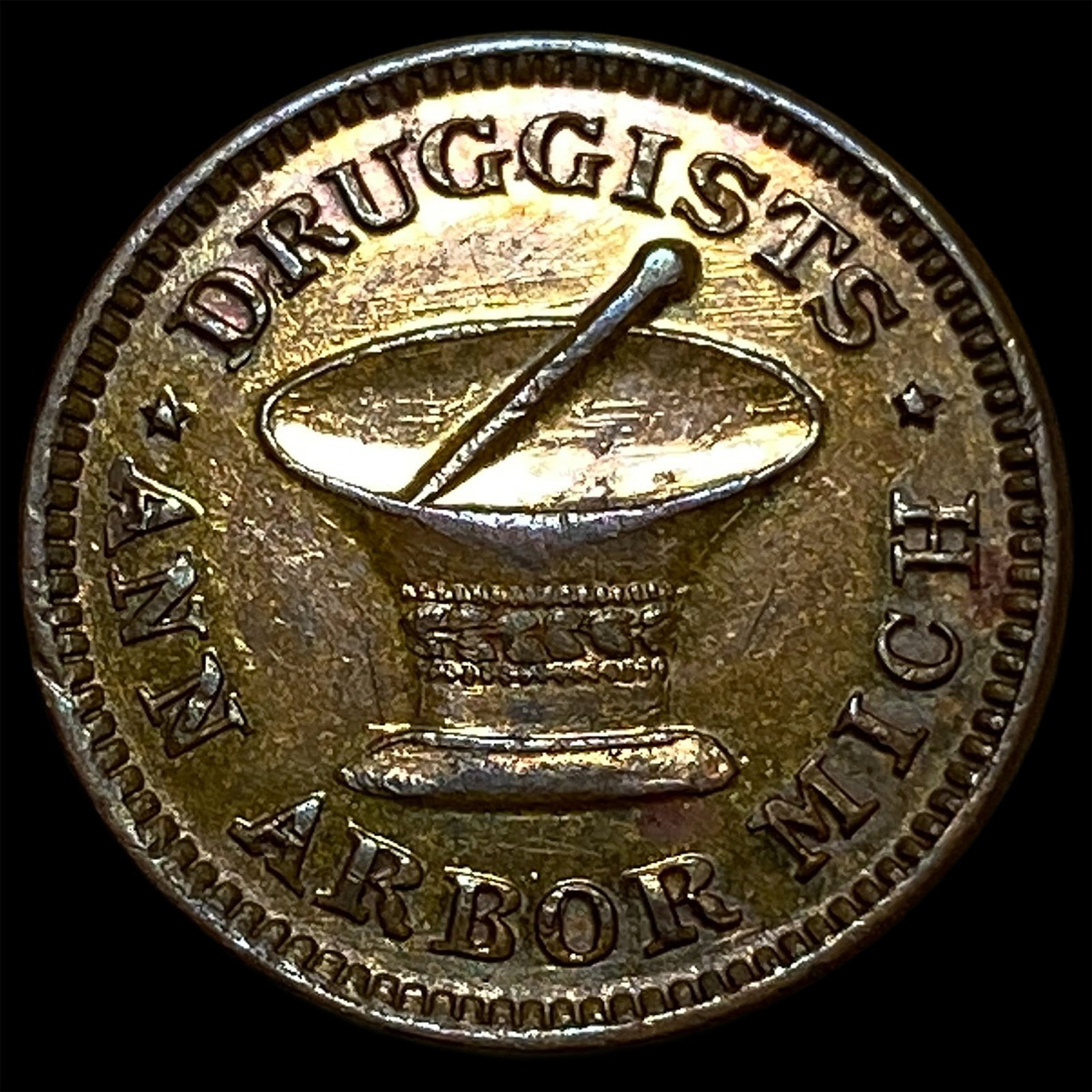Ann Arbor Michigan token CLOSELY UNCIRCULATED (1 of 2)