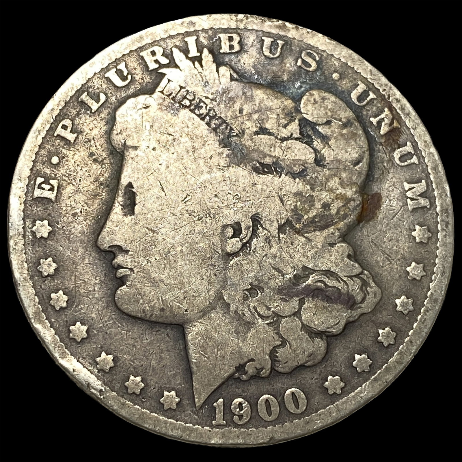 1900-O/CC Silver Morgan Dollar NICELY CIRCULATED: 1900-O/CC Silver Morgan Dollar NICELY CIRCULATED