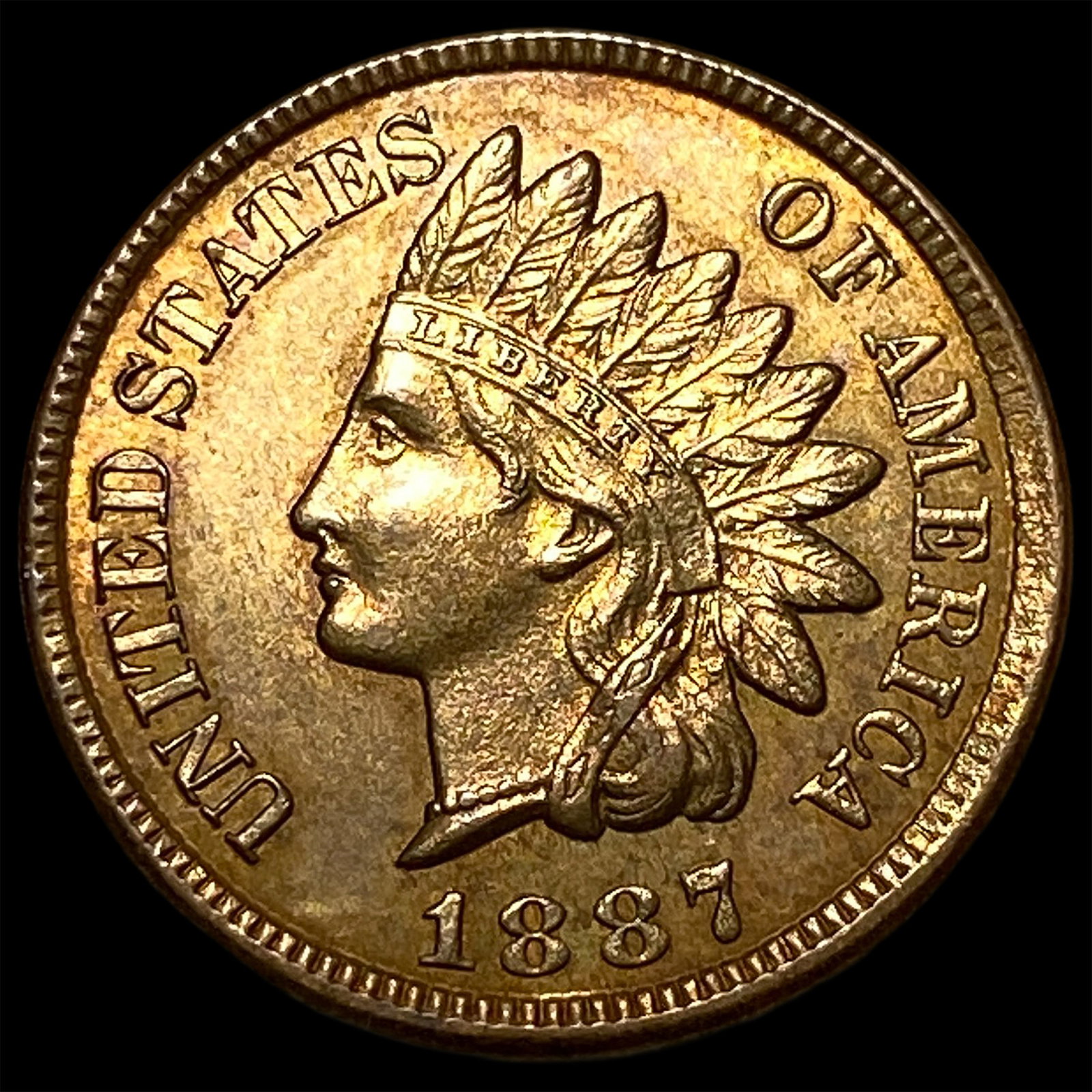1887 Indian Head Cent UNCIRCULATED: 1887 Indian Head Cent UNCIRCULATED