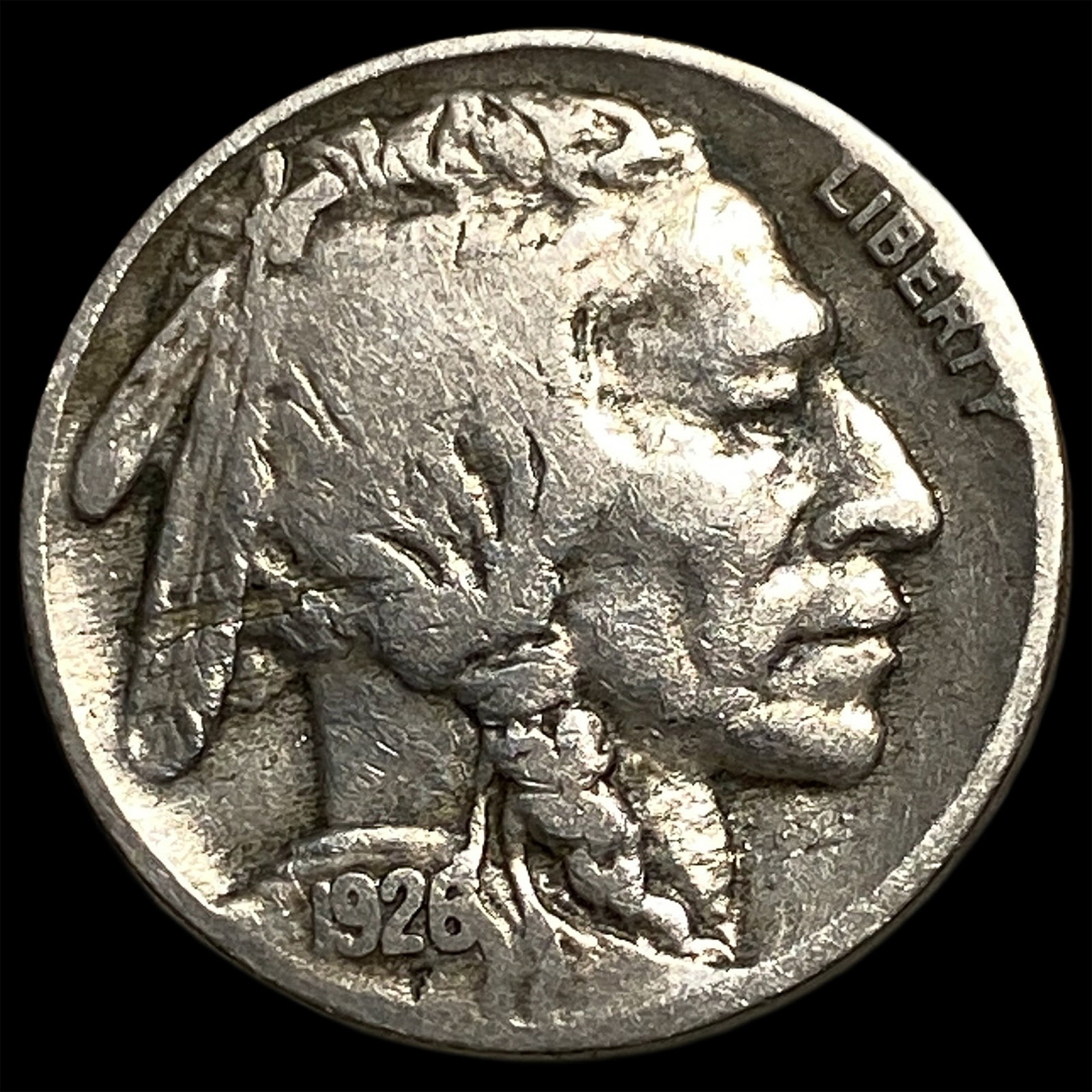 1926-S Buffalo Nickel CLOSELY UNCIRCULATED (1 of 2)