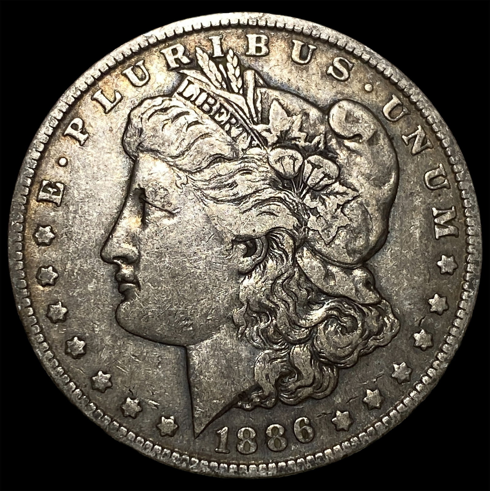 1886-O Silver Morgan Dollar LIGHTLY CIRCULATED: 1886-O Silver Morgan Dollar LIGHTLY CIRCULATED