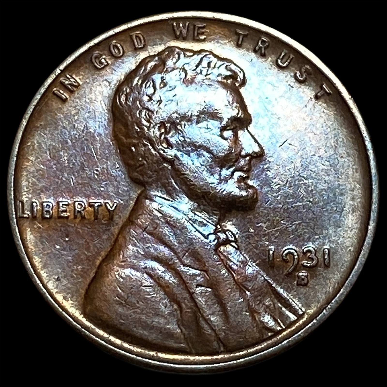 1931-S Lincoln Wheat Cent CHOICE AU (1 of 2)