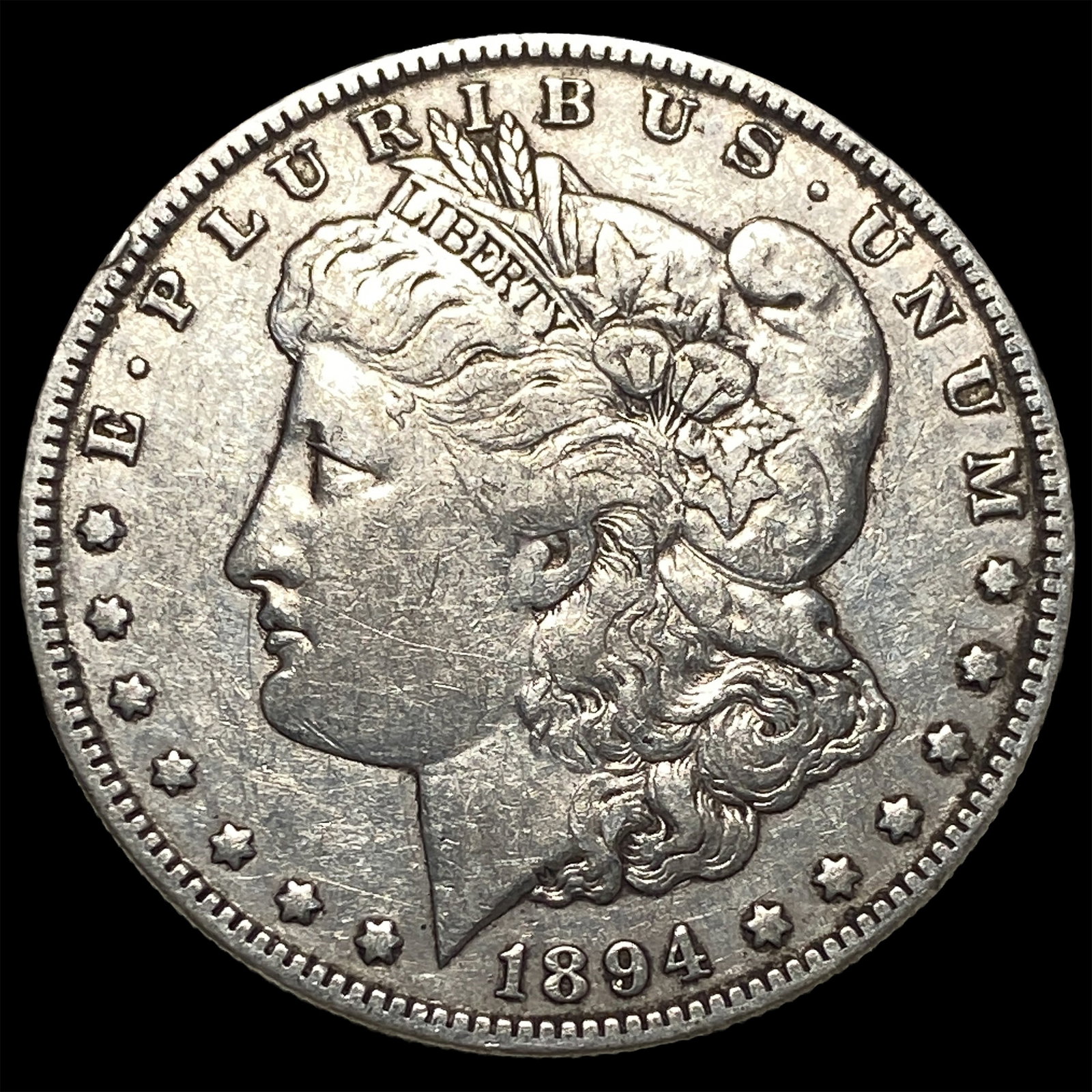 1894-O Silver Morgan Dollar LIGHTLY CIRCULATED: 1894-O Silver Morgan Dollar LIGHTLY CIRCULATED