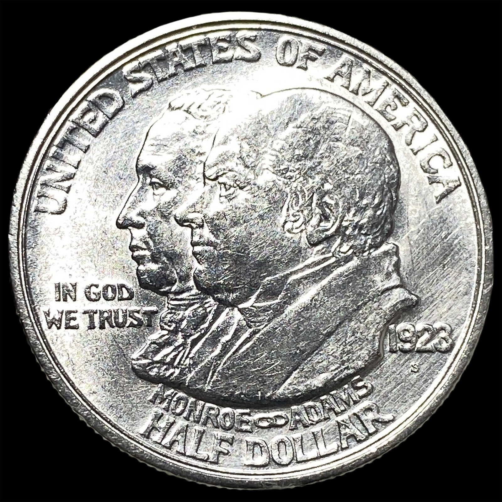 1923-S Silver Monroe Doctrine Centennial Half Dollar UNCIRCULATED (1 of 2)