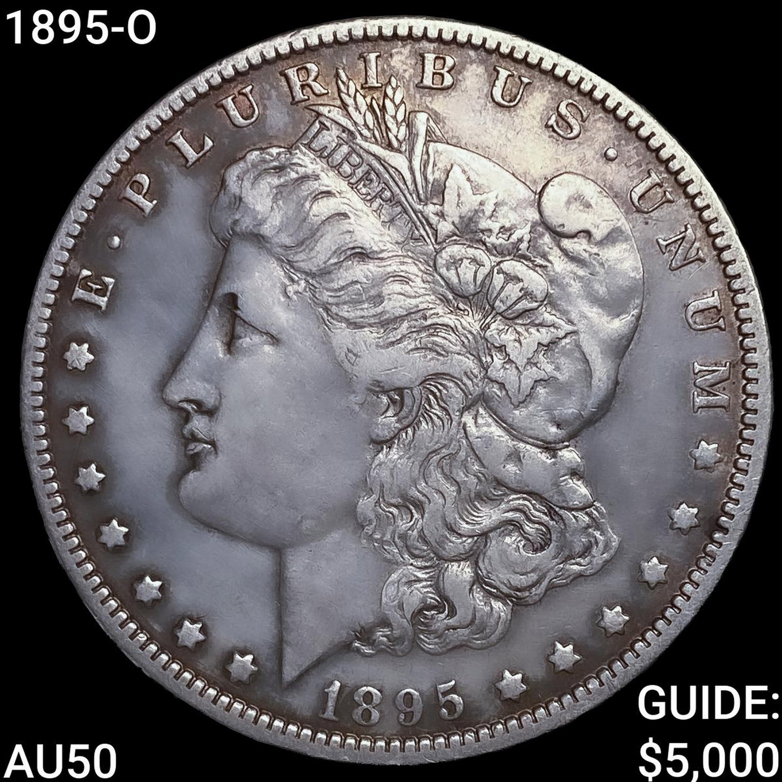1895-O Morgan Silver Dollar CLOSELY UNCIRCULATED: 1895-O Morgan Silver Dollar CLOSELY UNCIRCULATED