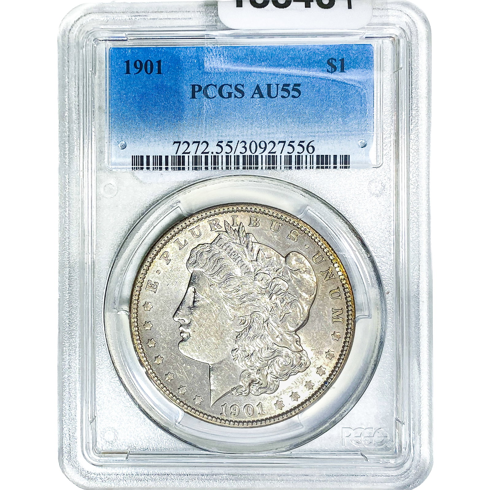 1901 Morgan Silver Dollar PCGS AU55: 1901 Morgan Silver Dollar PCGS AU55