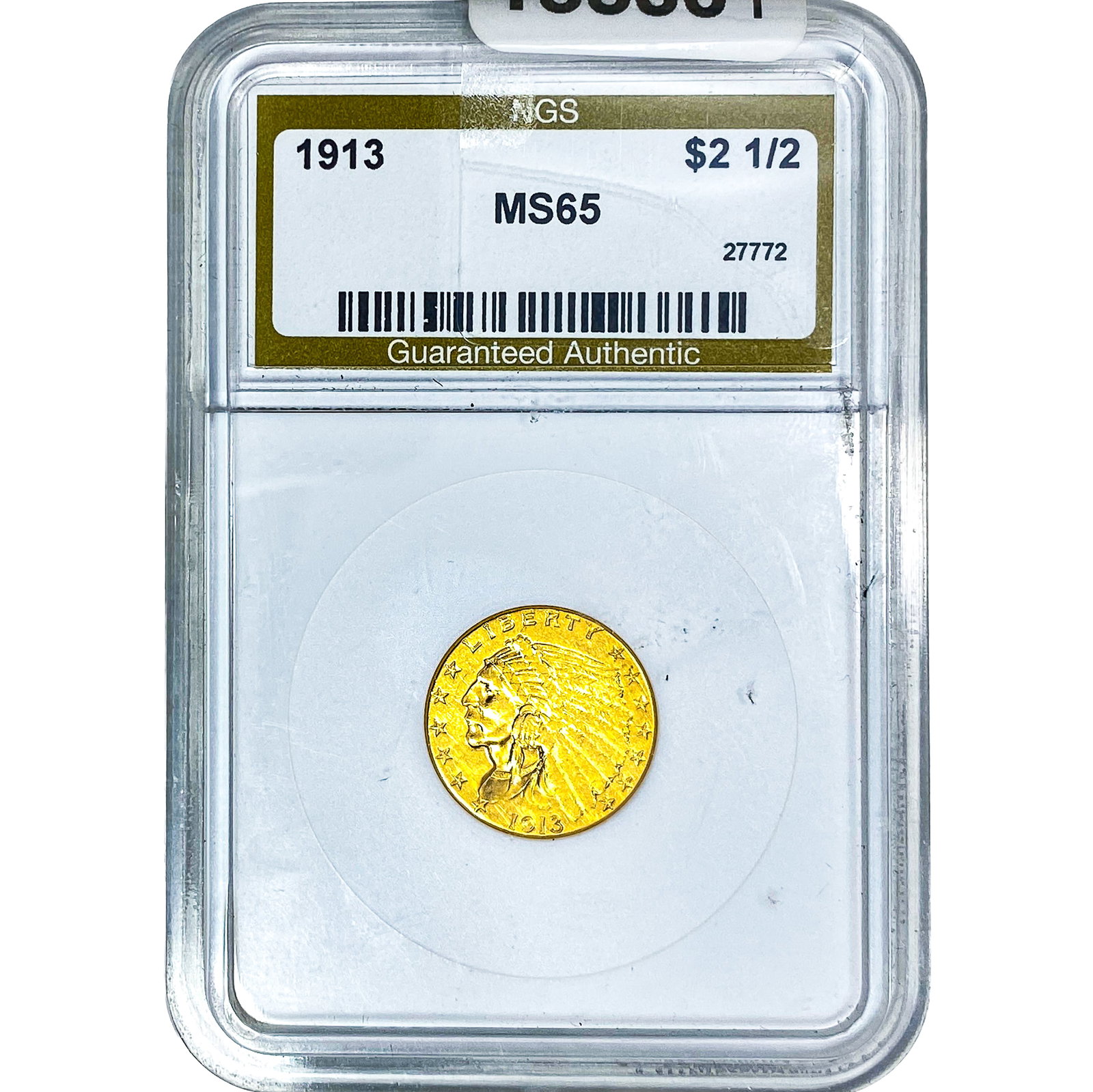 1913 $2.50 Gold Quarter Eagle NGS MS65: 1913 $2.50 Gold Quarter Eagle NGS MS65
