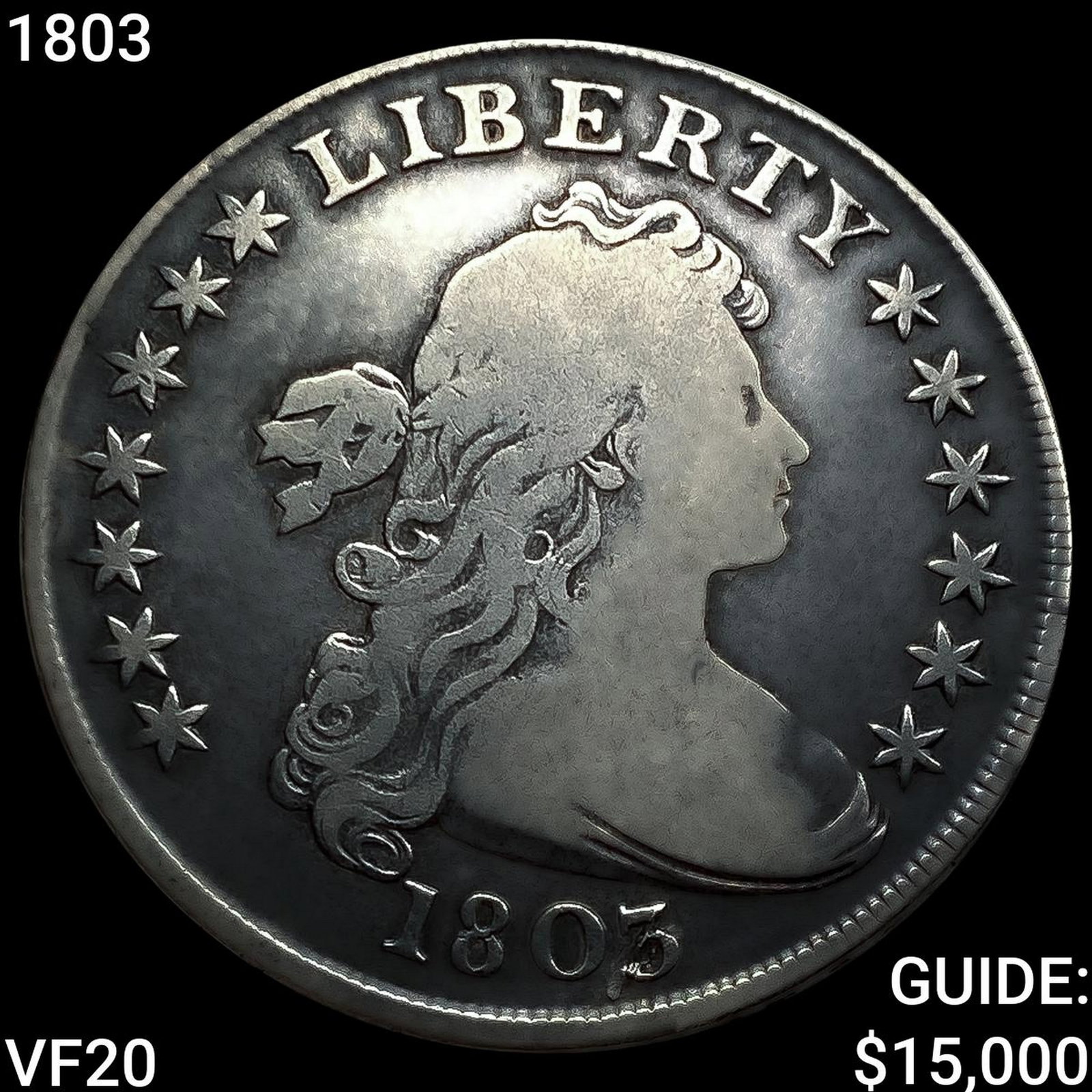 1803 Draped Bust Dollar LIGHTLY CIRCULATED (1 of 2)