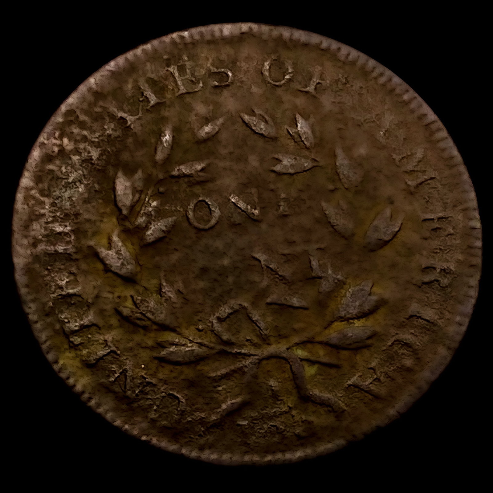 1798 Draped Bust Large Cent ABOUT UNCIRCULATED - 2