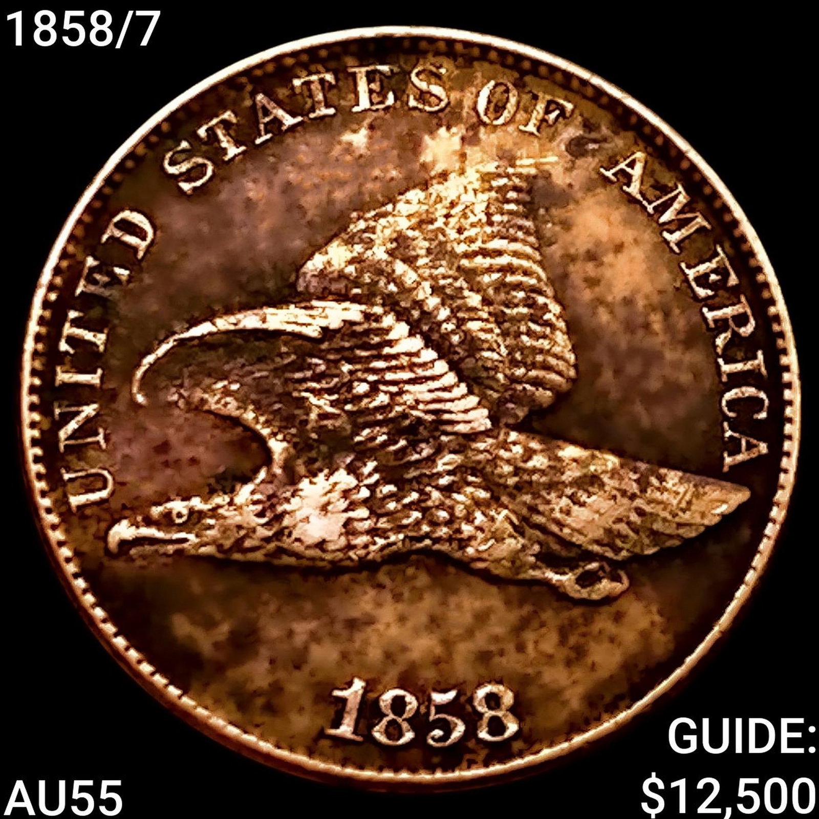 1858/7 Flying Eagle Cent HIGH GRADE: 1858/7 Flying Eagle Cent HIGH GRADE