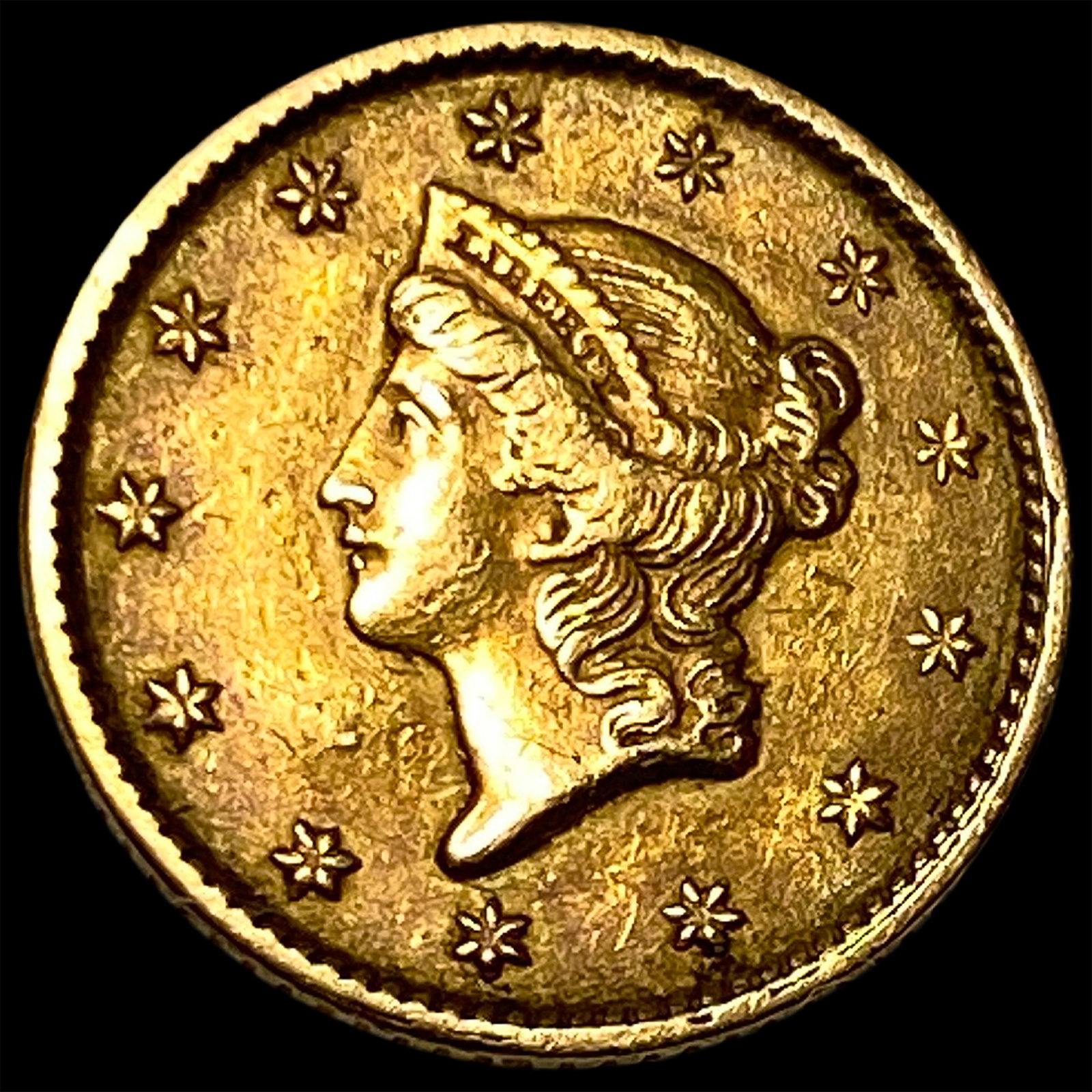 1851 Rare Gold Dollar: 1851 Rare Gold Dollar