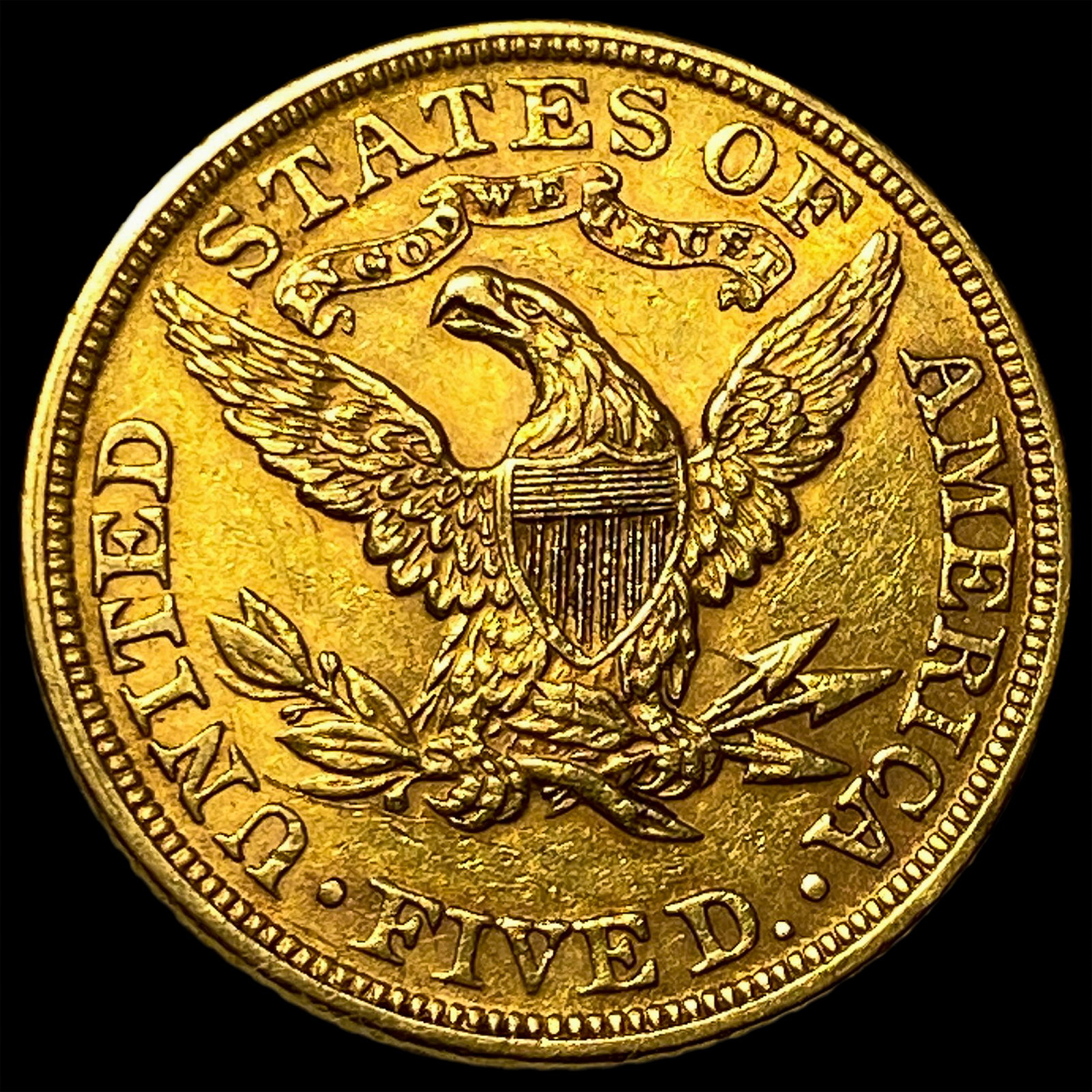 1895 $5 Gold Half Eagle - 2