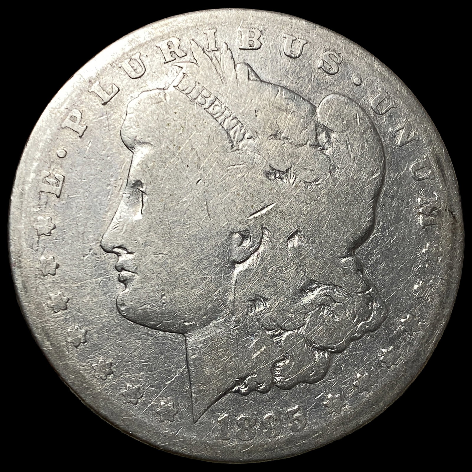 1895-S Morgan Silver Dollar (1 of 2)