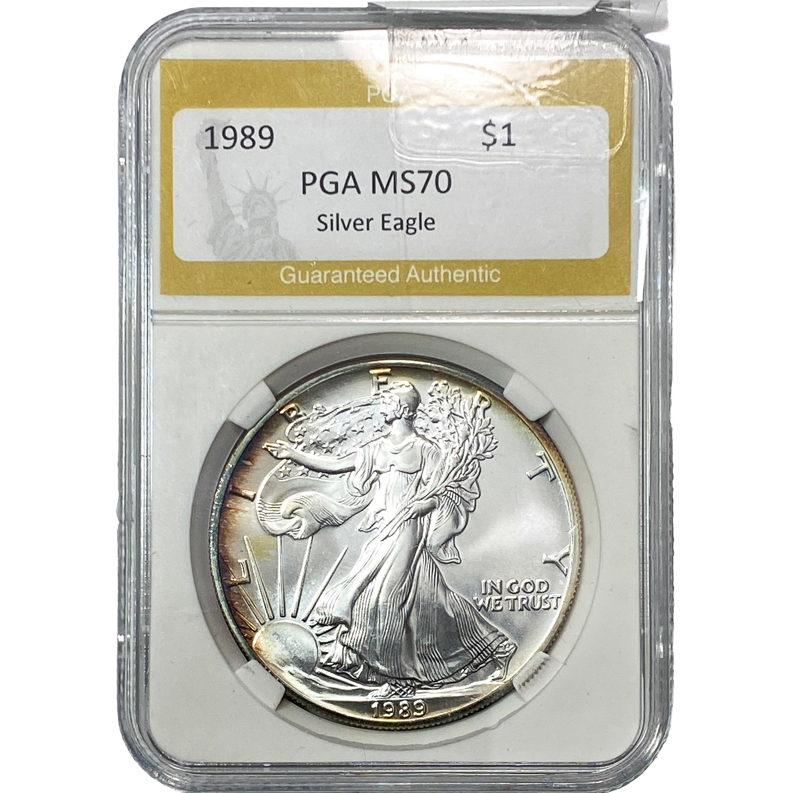 1989 Silver Eagle PGA MS70 (1 of 2)