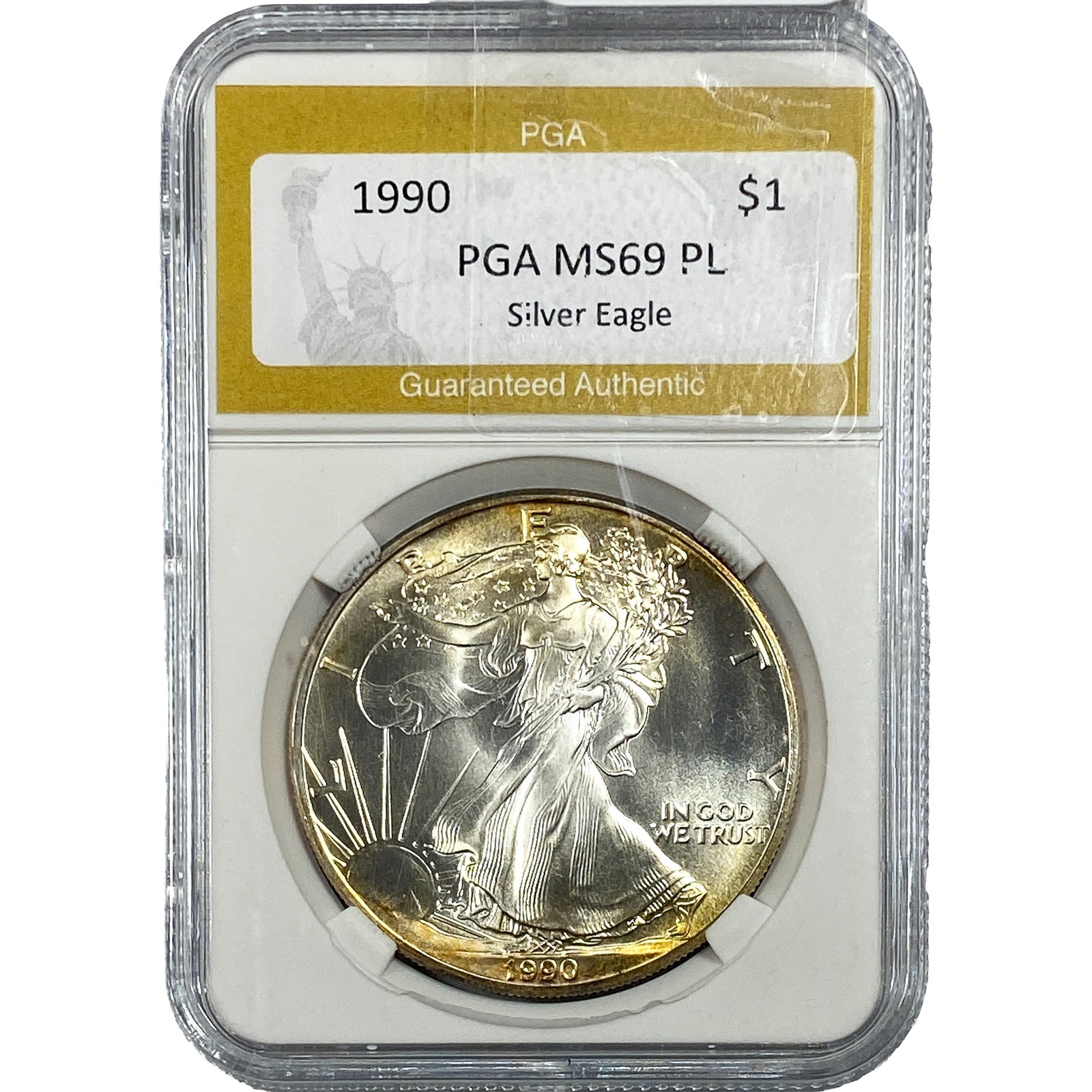 1990 Silver Eagle PGA MS69 PL (1 of 2)