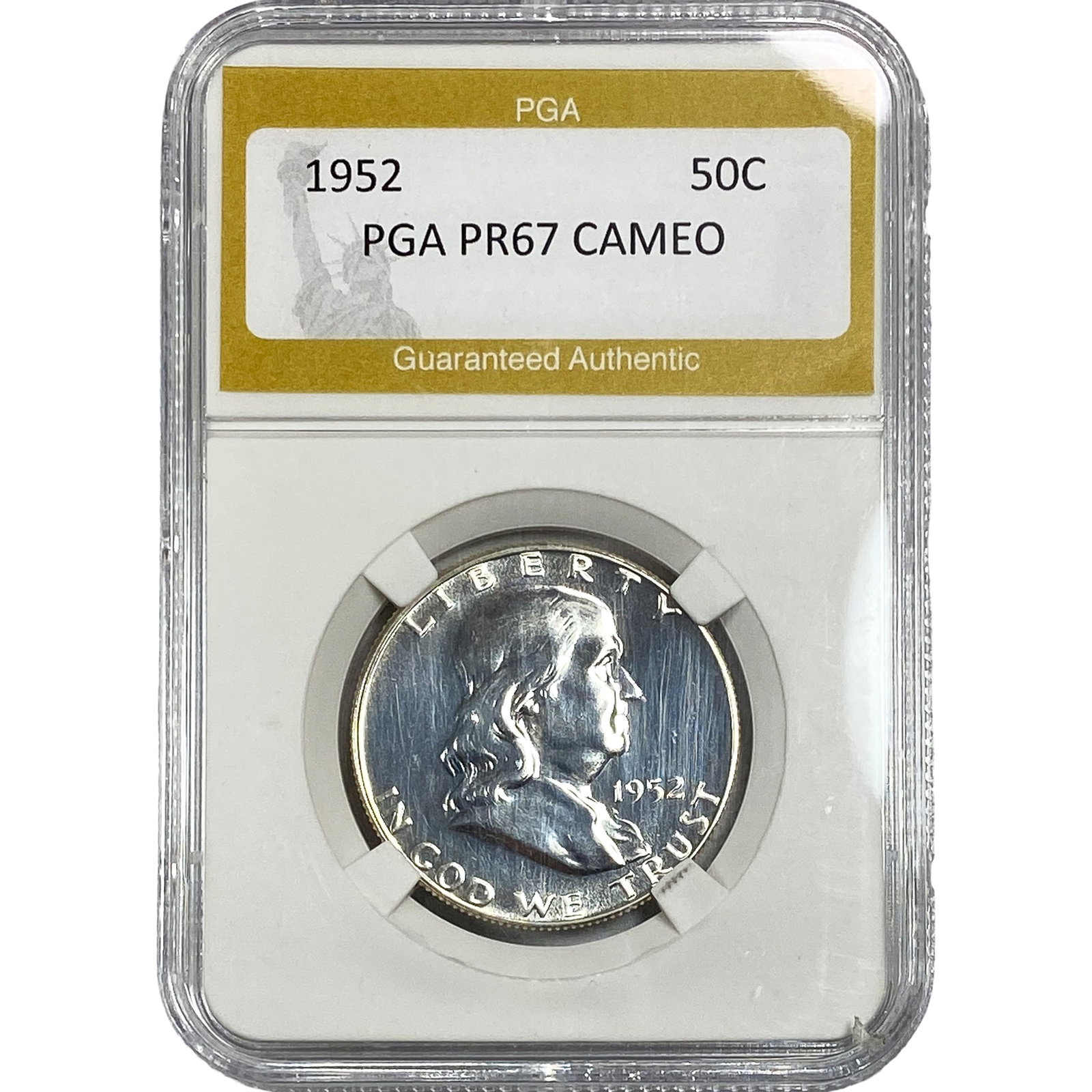 1952 Franklin Half Dollar NGC PR67 Cameo (1 of 2)