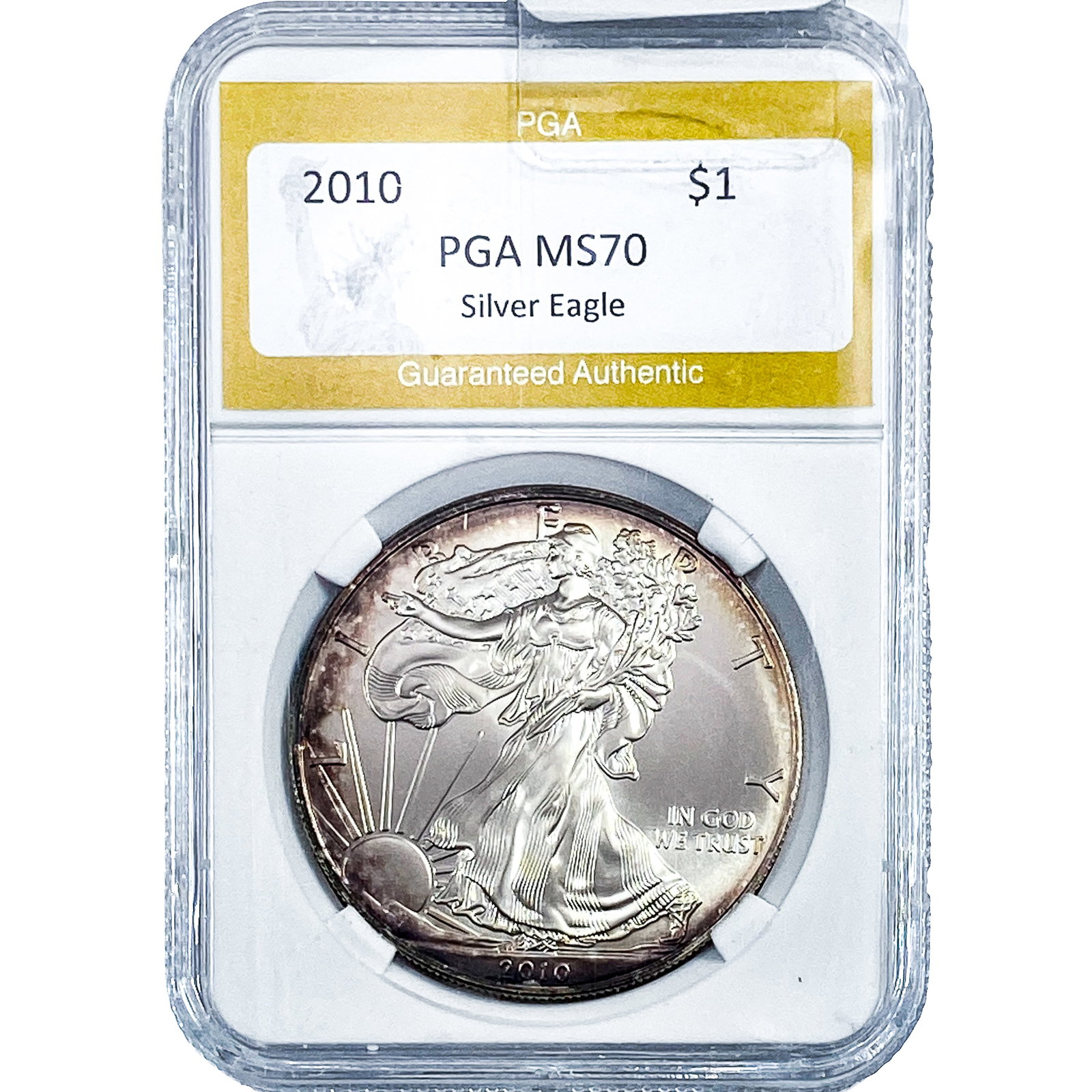 2010 Silver Eagle PGA MS70: 2010 Silver Eagle PGA MS70