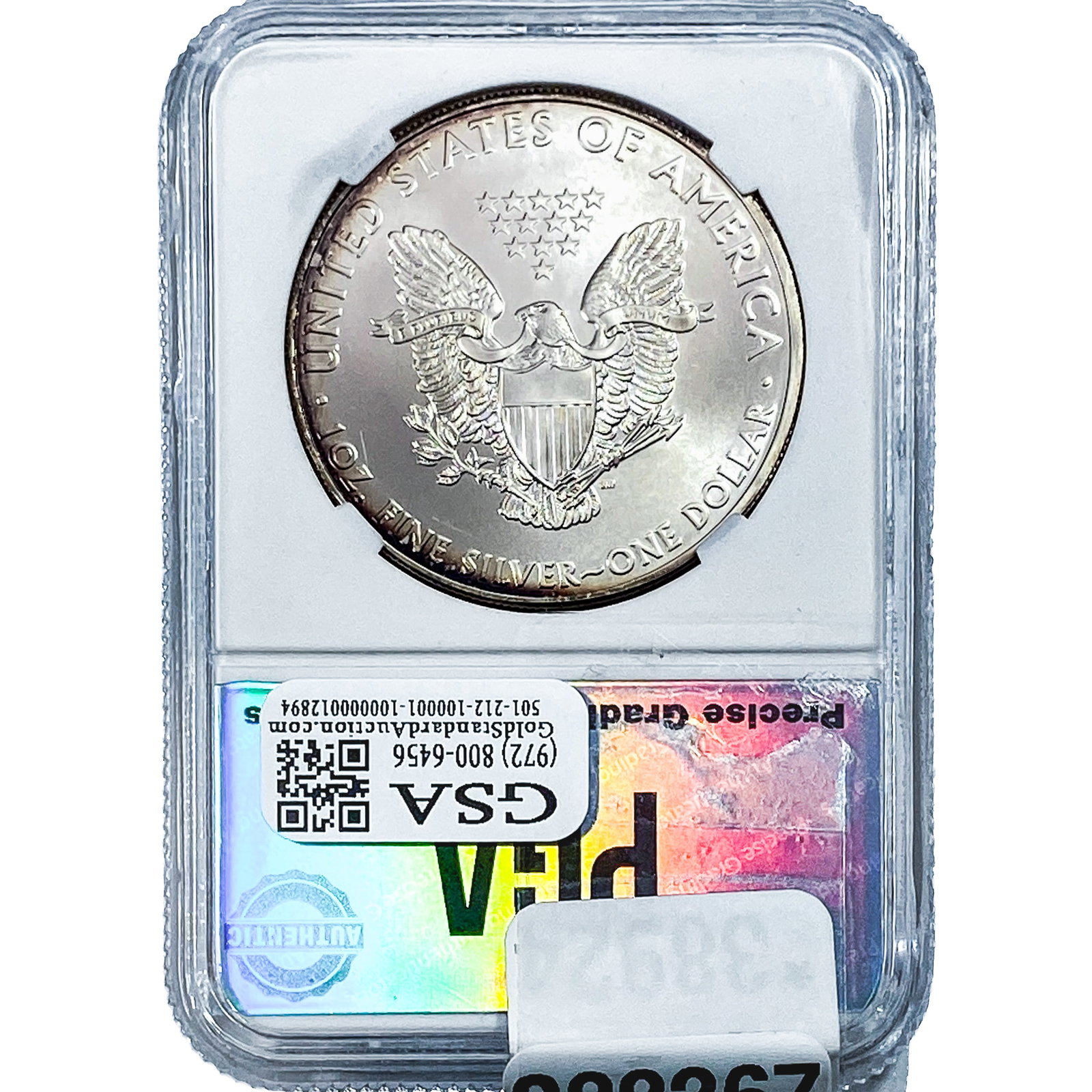 2010 Silver Eagle PGA MS70 - 2