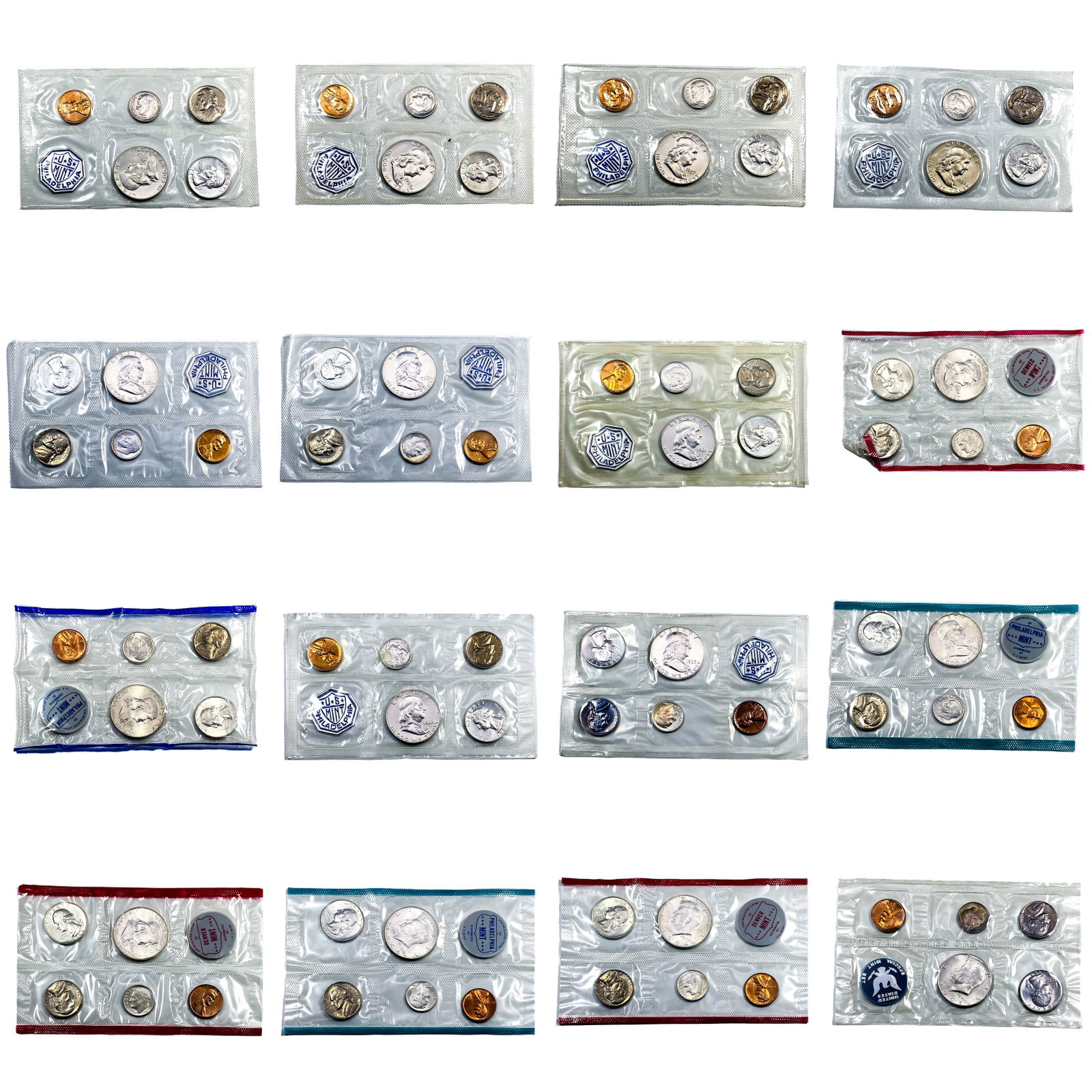 [13]1957-1965 U.S. Mint Silver Proof Sets 80 Coins: [13]1957-1965 U.S. Mint Silver Proof Sets 80 Coins