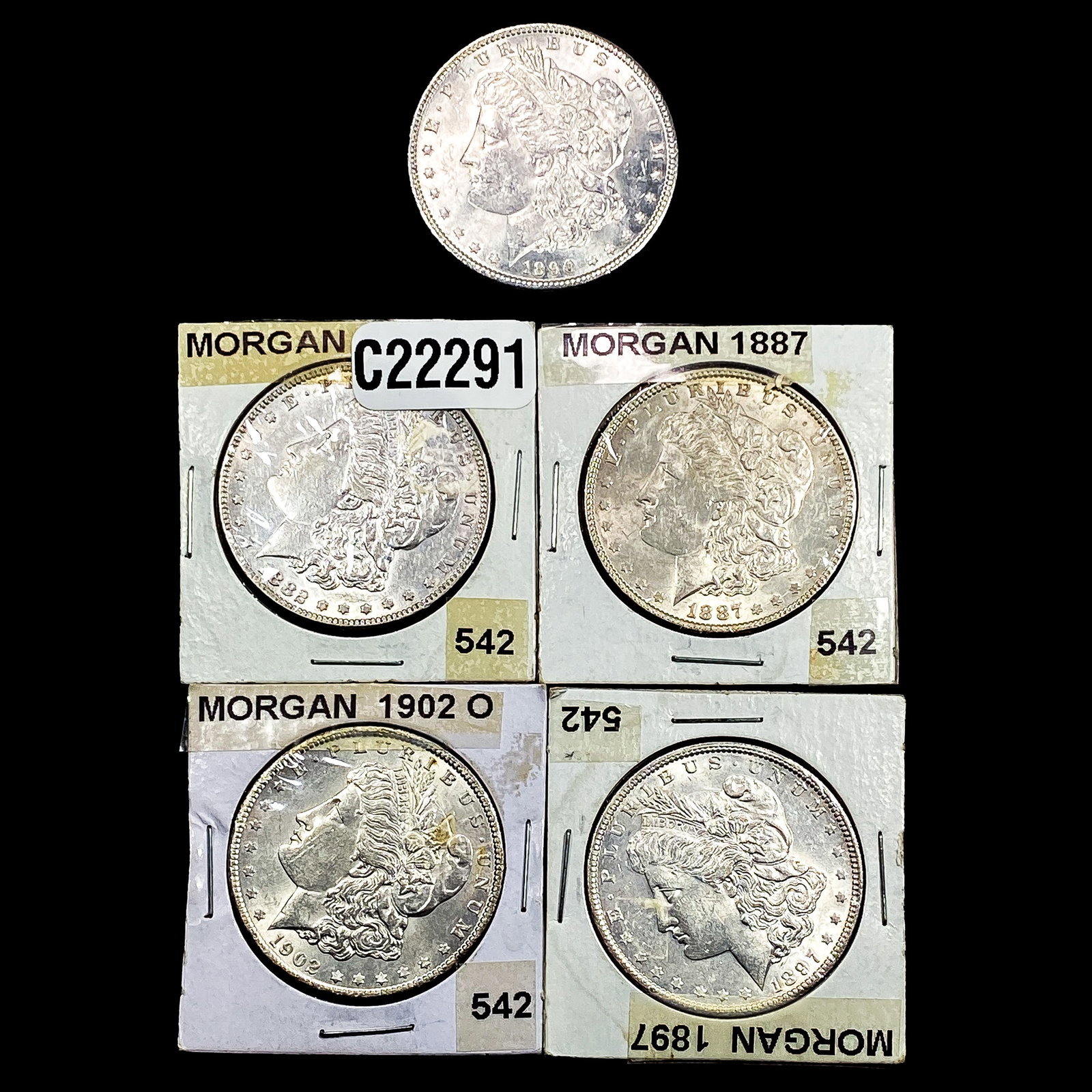 [5] 1882-1902 Morgan Silver Dollar (1 of 2)