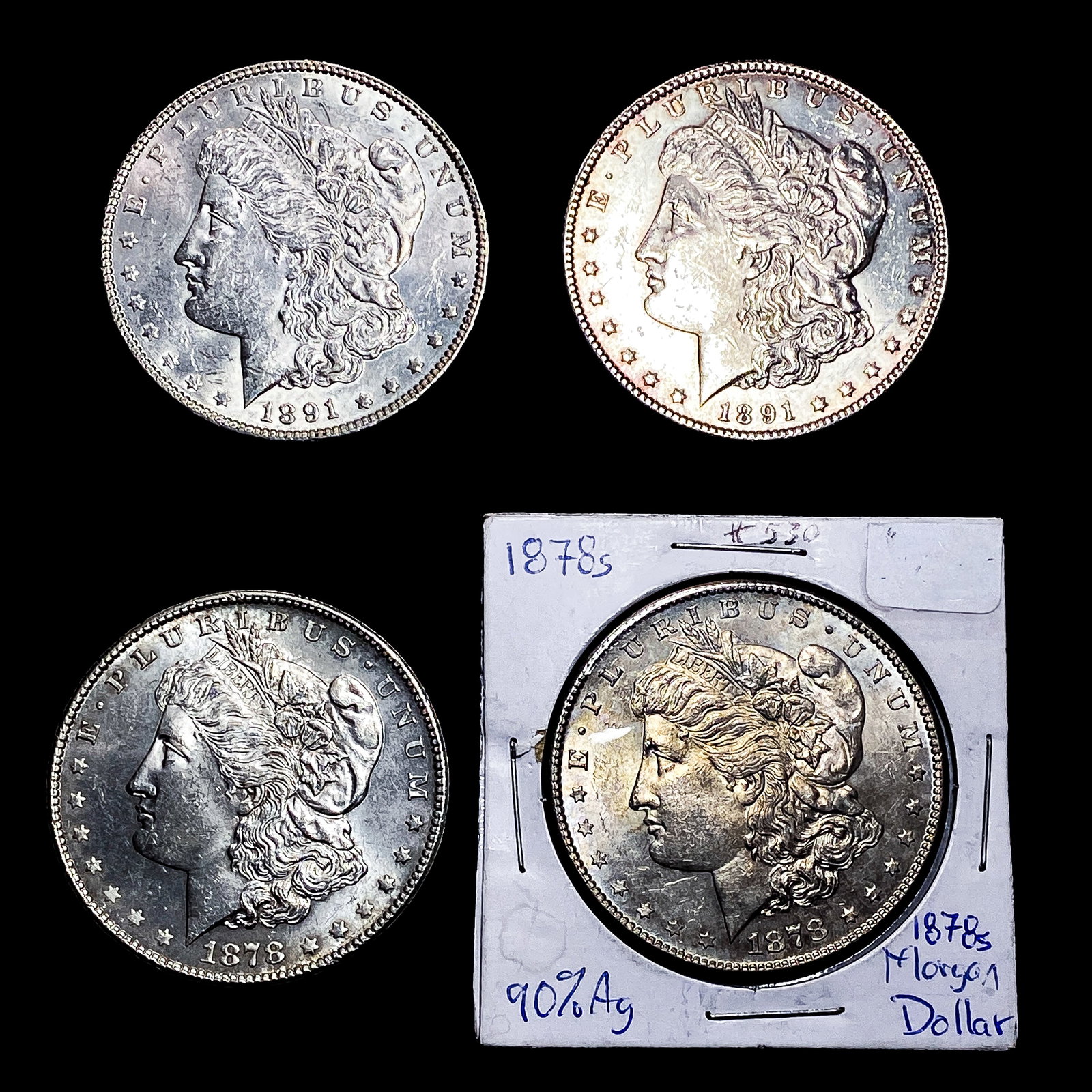 [4] 1878-1891 Morgan Silver Dollar: [4] 1878-1891 Morgan Silver Dollar