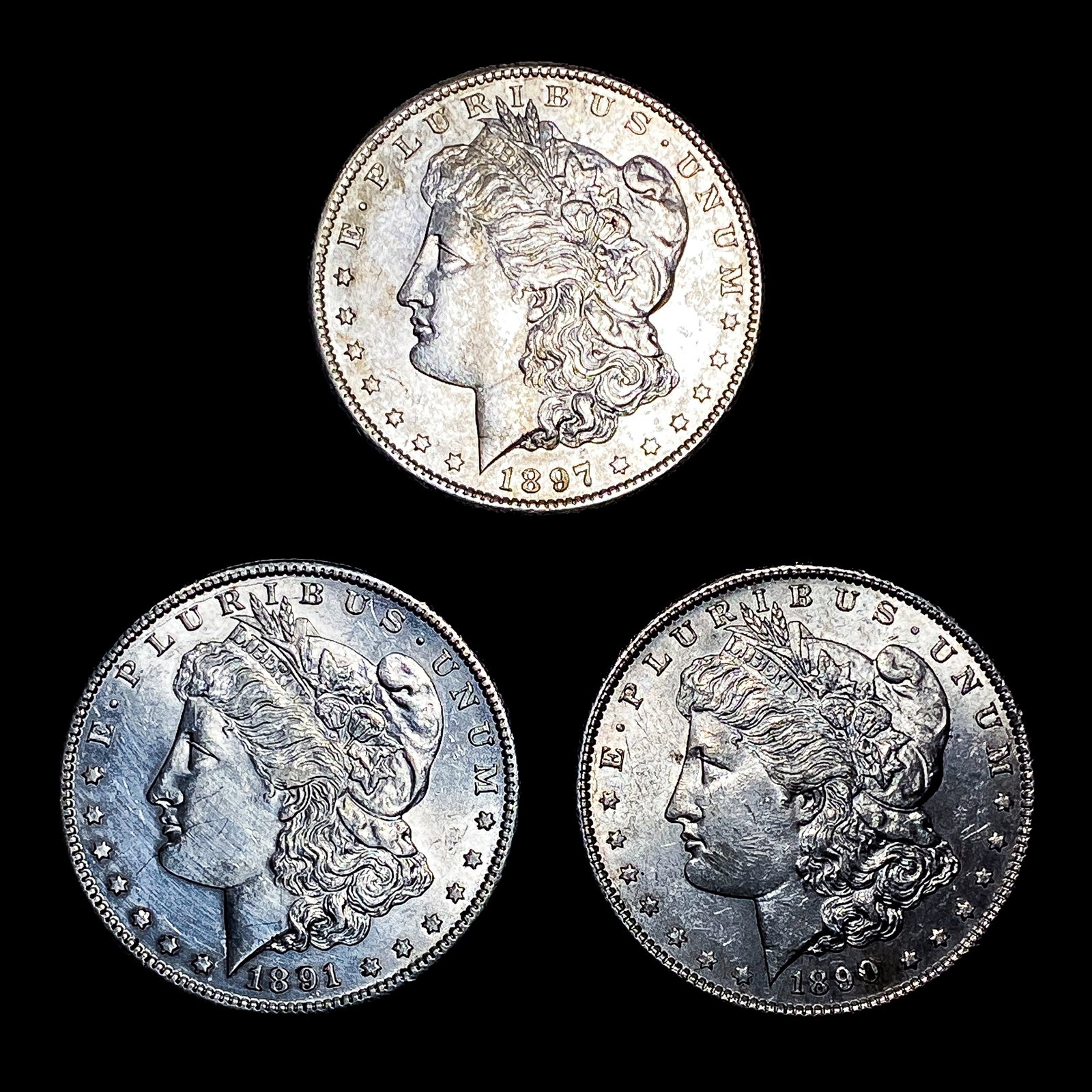 [3] 1891-1897 Morgan Silver Dollar: [3] 1891-1897 Morgan Silver Dollar
