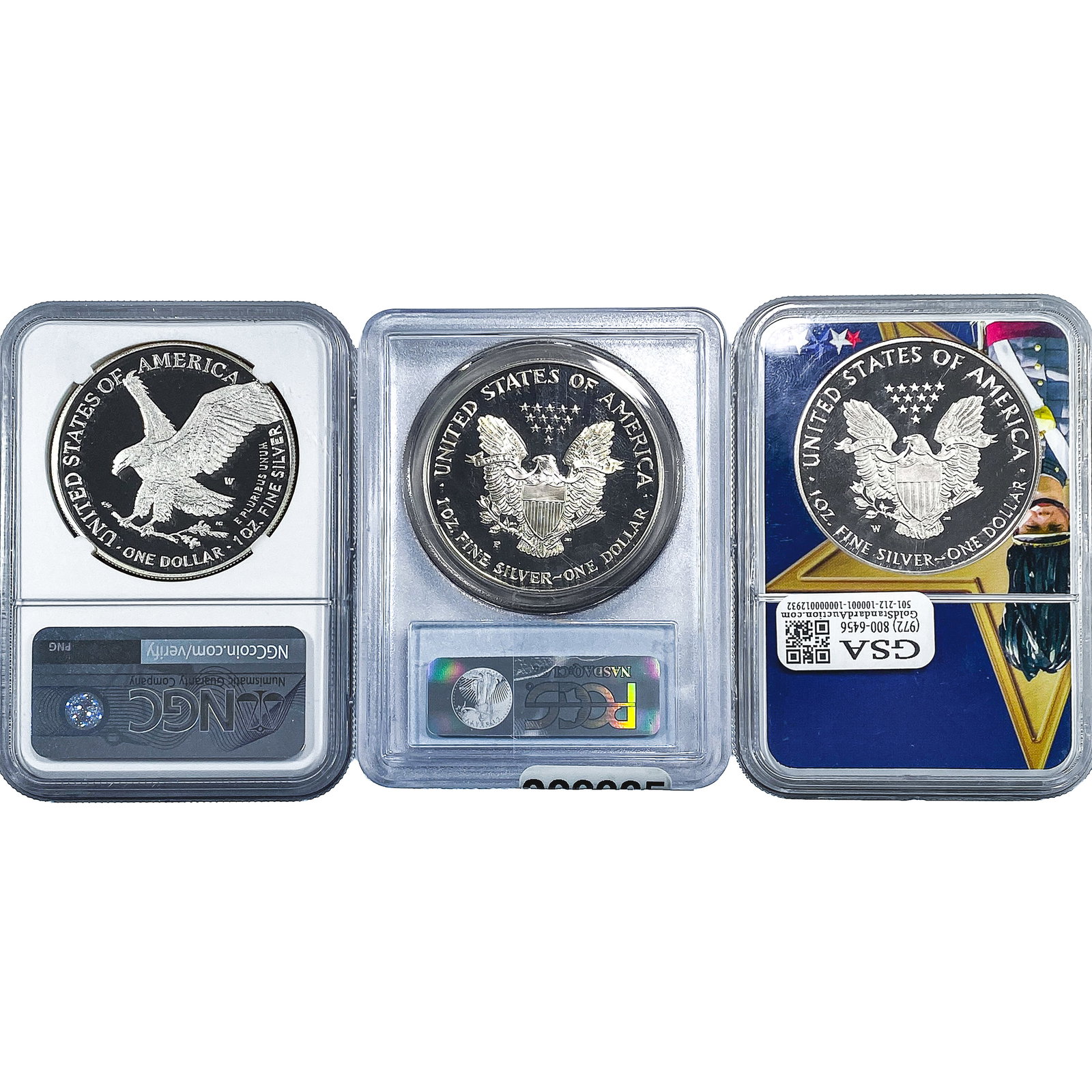 [3] 2000-2022 Silver Eagle NGC/PCGS - 2
