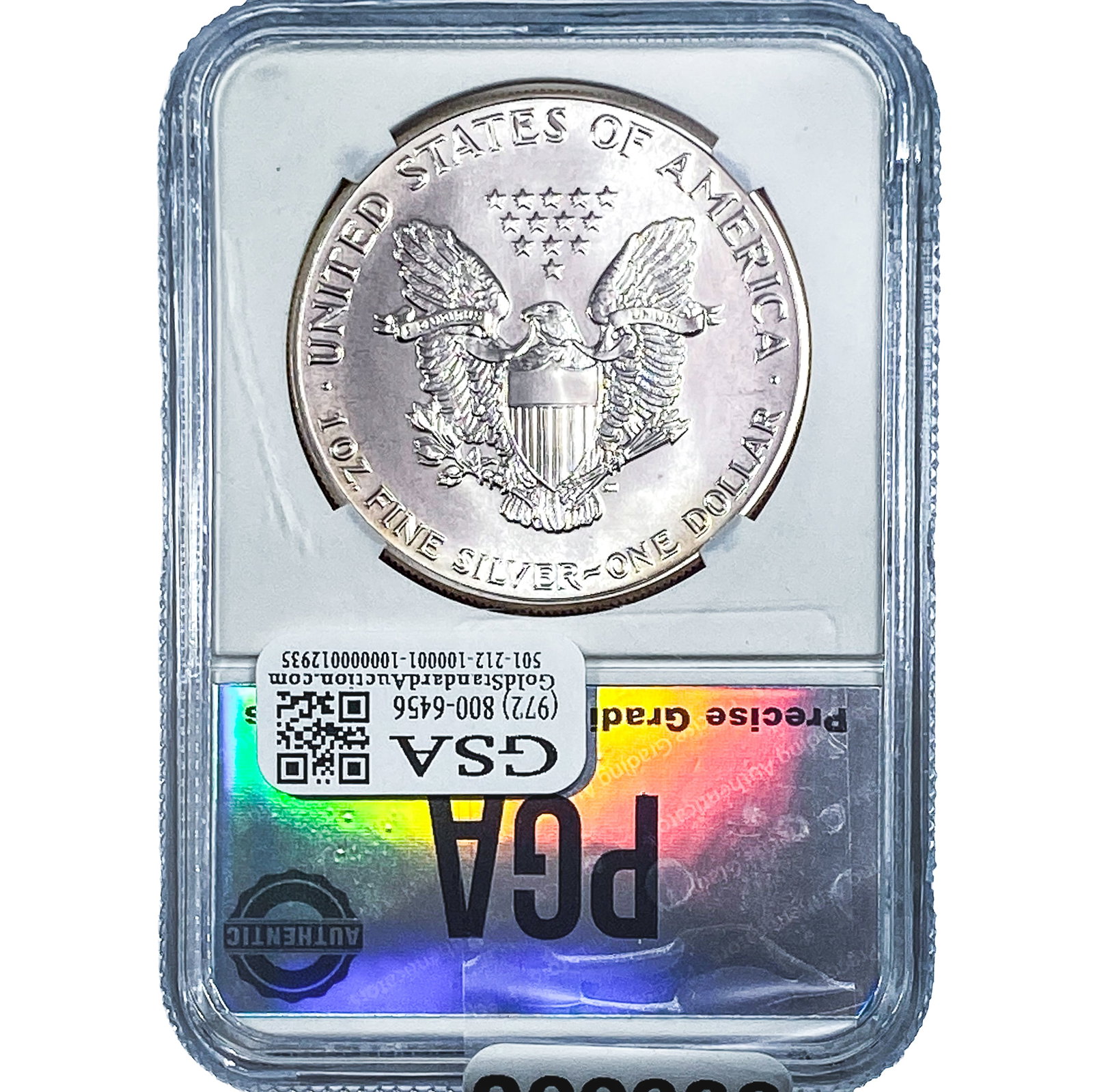1988 Silver Eagle PGA MS70 - 2