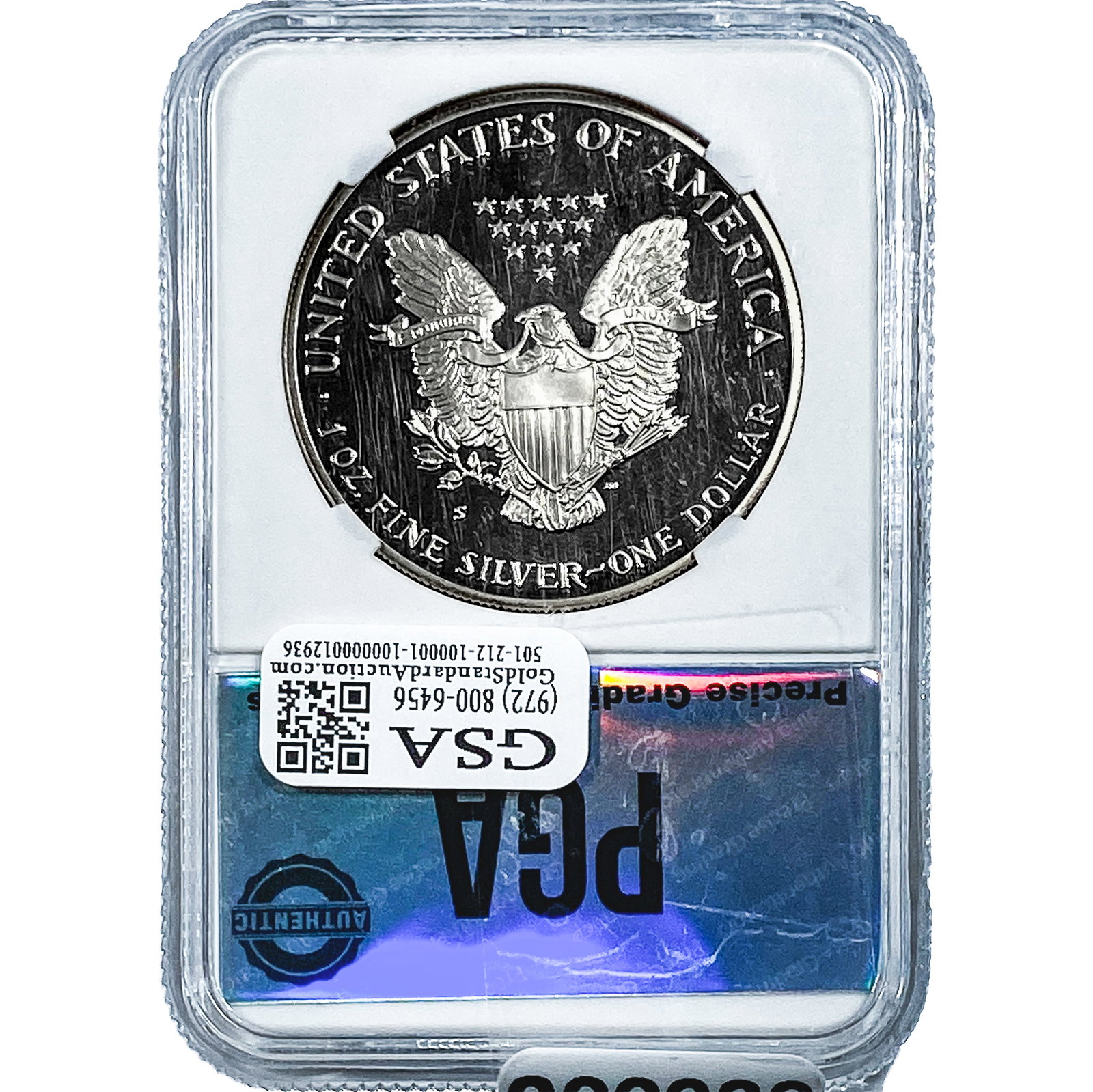 1990-S Silver Eagle PGA PR70 DCAM - 2