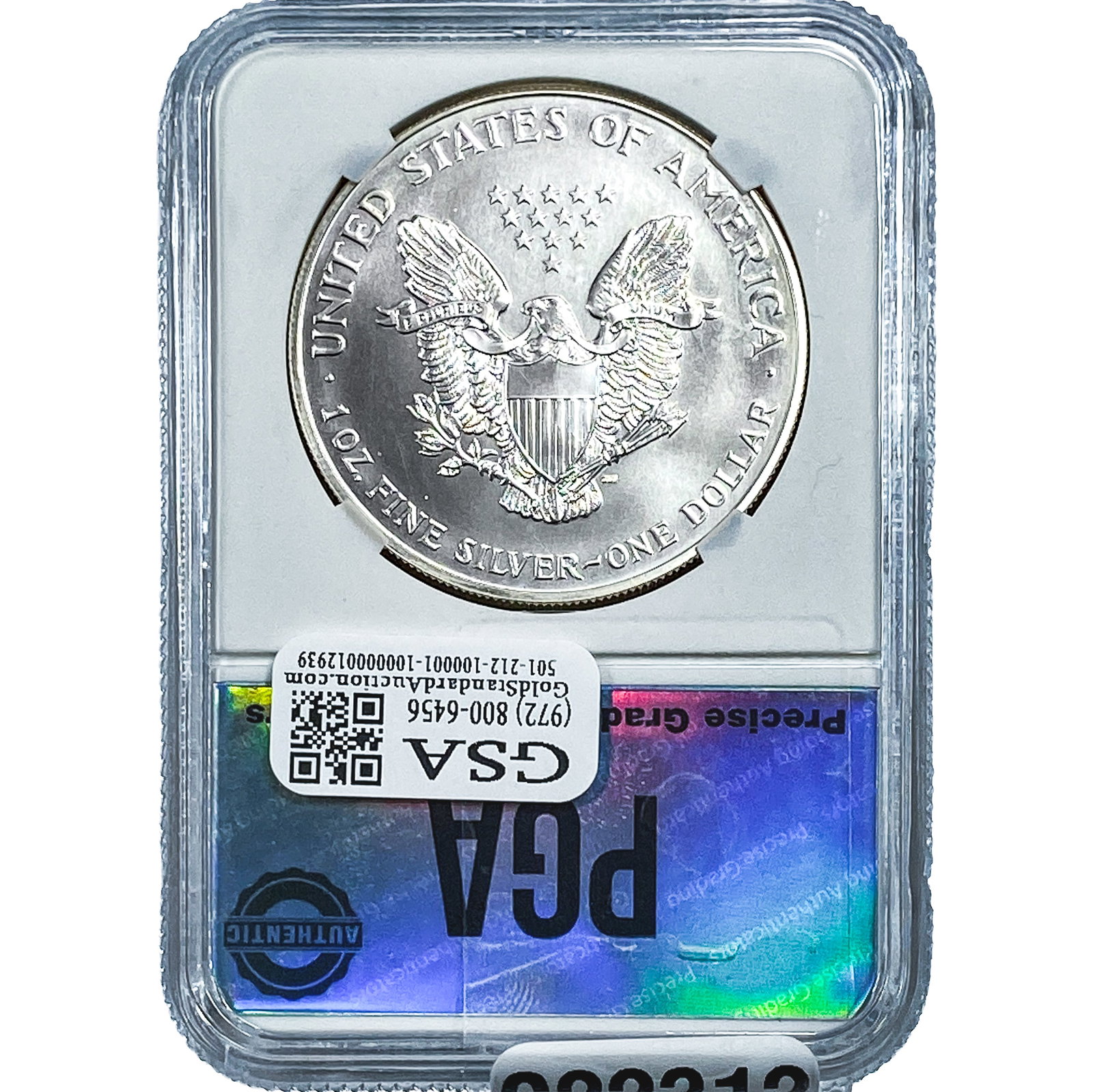 1999 Silver Eagle PGA MS70 - 2