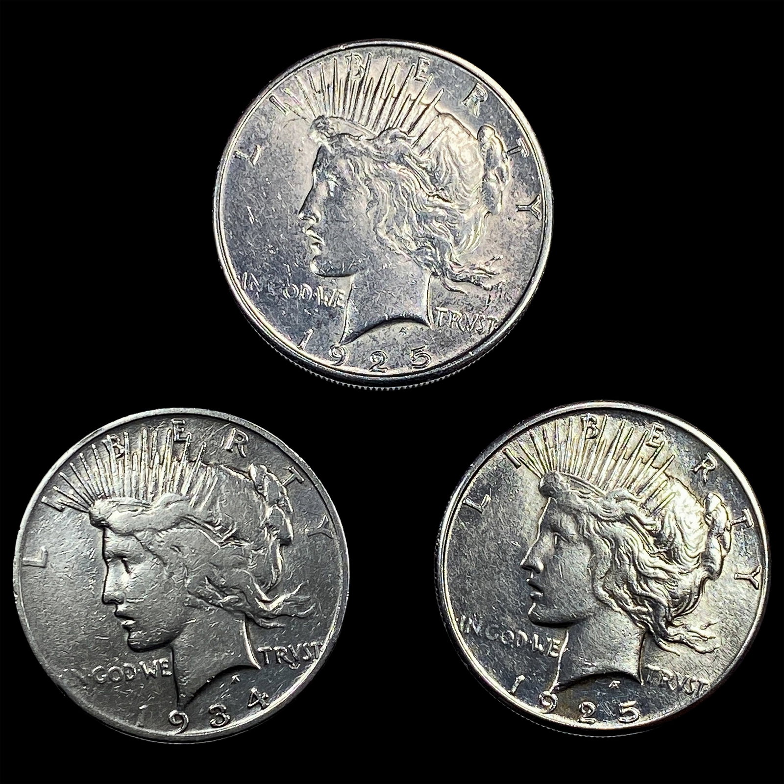 [3] 1925-1934 Silver Peace Dollar: [3] 1925-1934 Silver Peace Dollar
