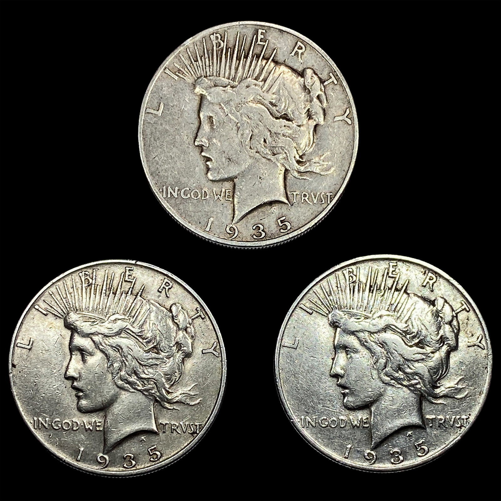 [3] 1935-S Silver Peace Dollar: [3] 1935-S Silver Peace Dollar