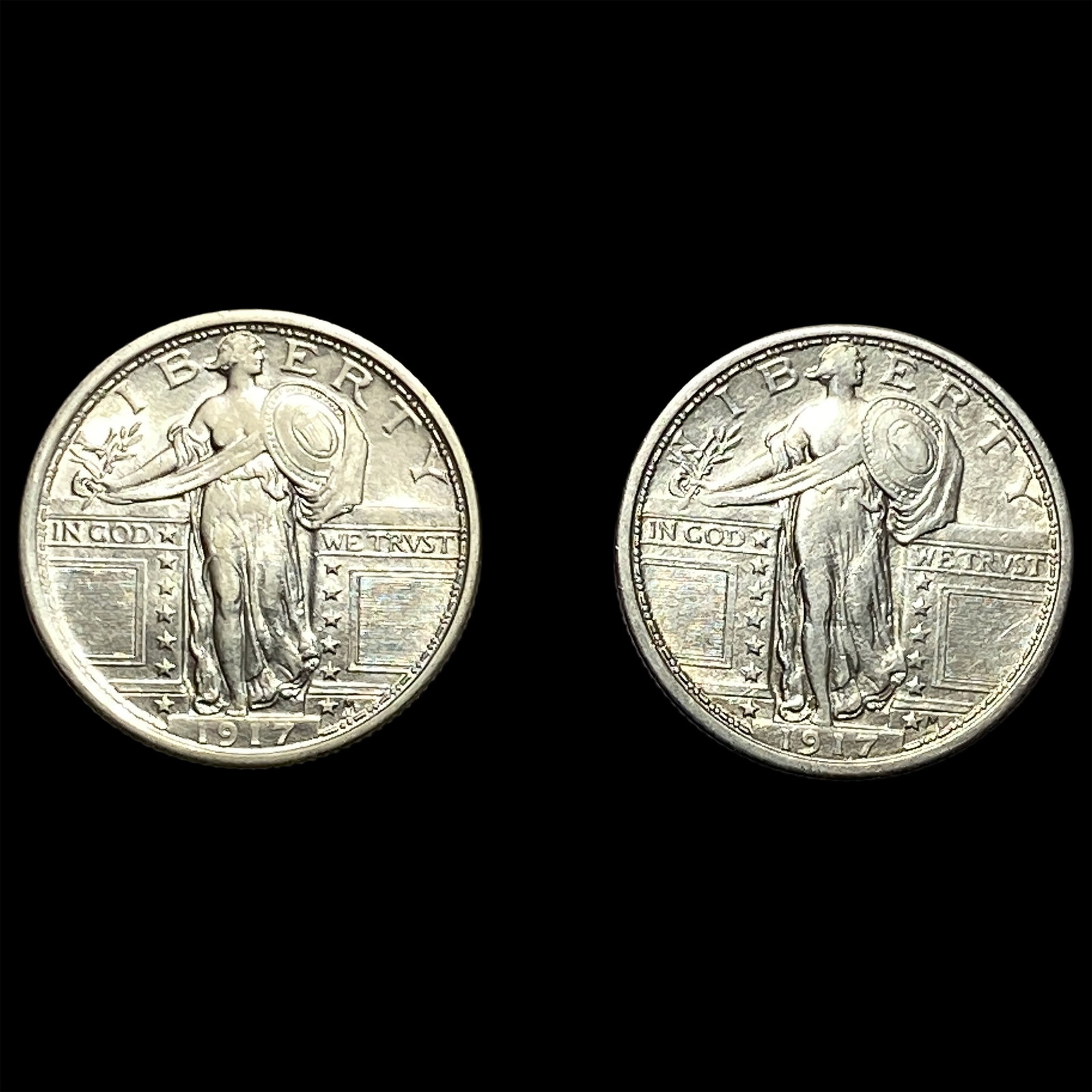 [2] 1917 Standing Liberty Quarter (1 of 2)