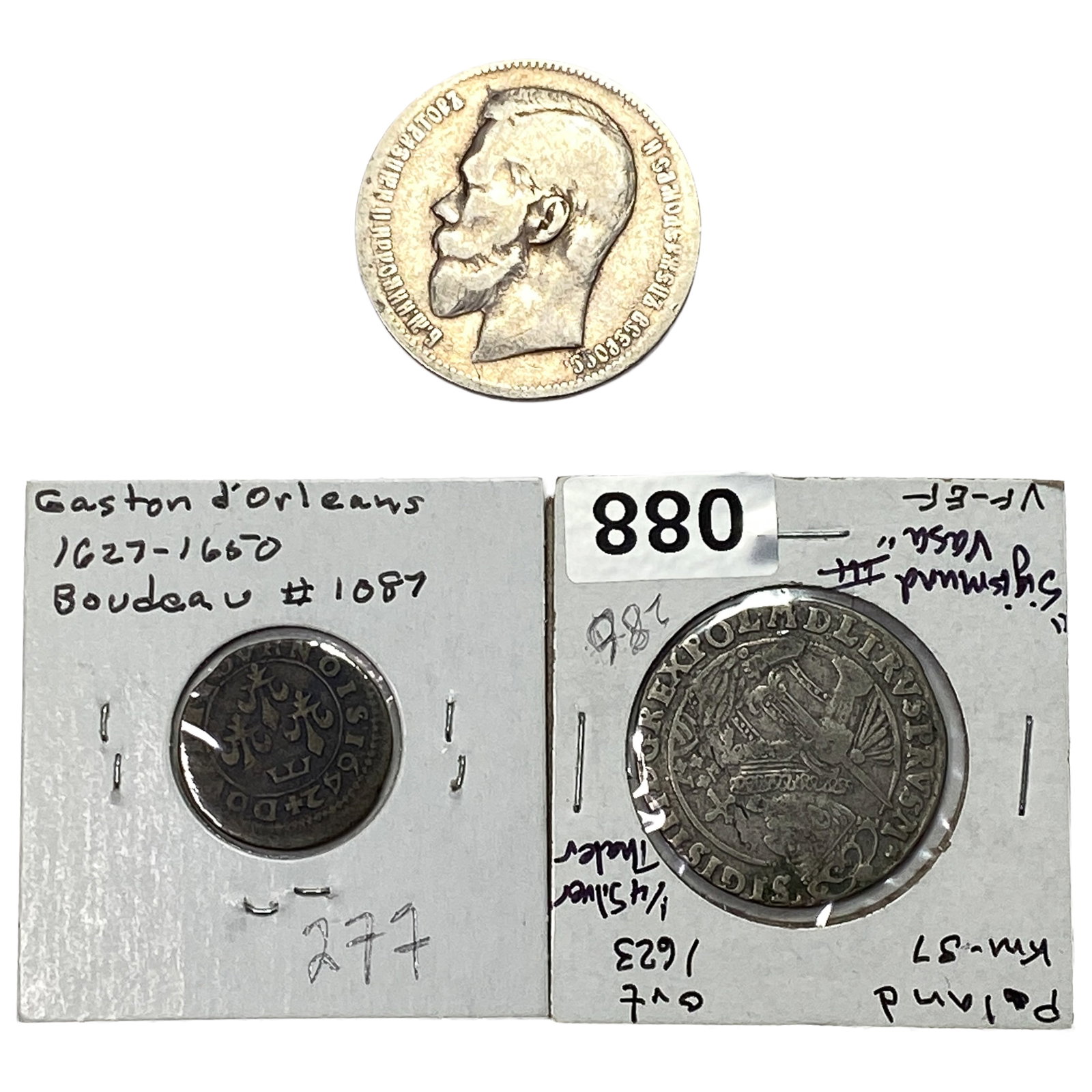 [3] 1623-1898 Foreign Silver & Copper Coin Lot: [3] 1623-1898 Foreign Silver & Copper Coin Lot