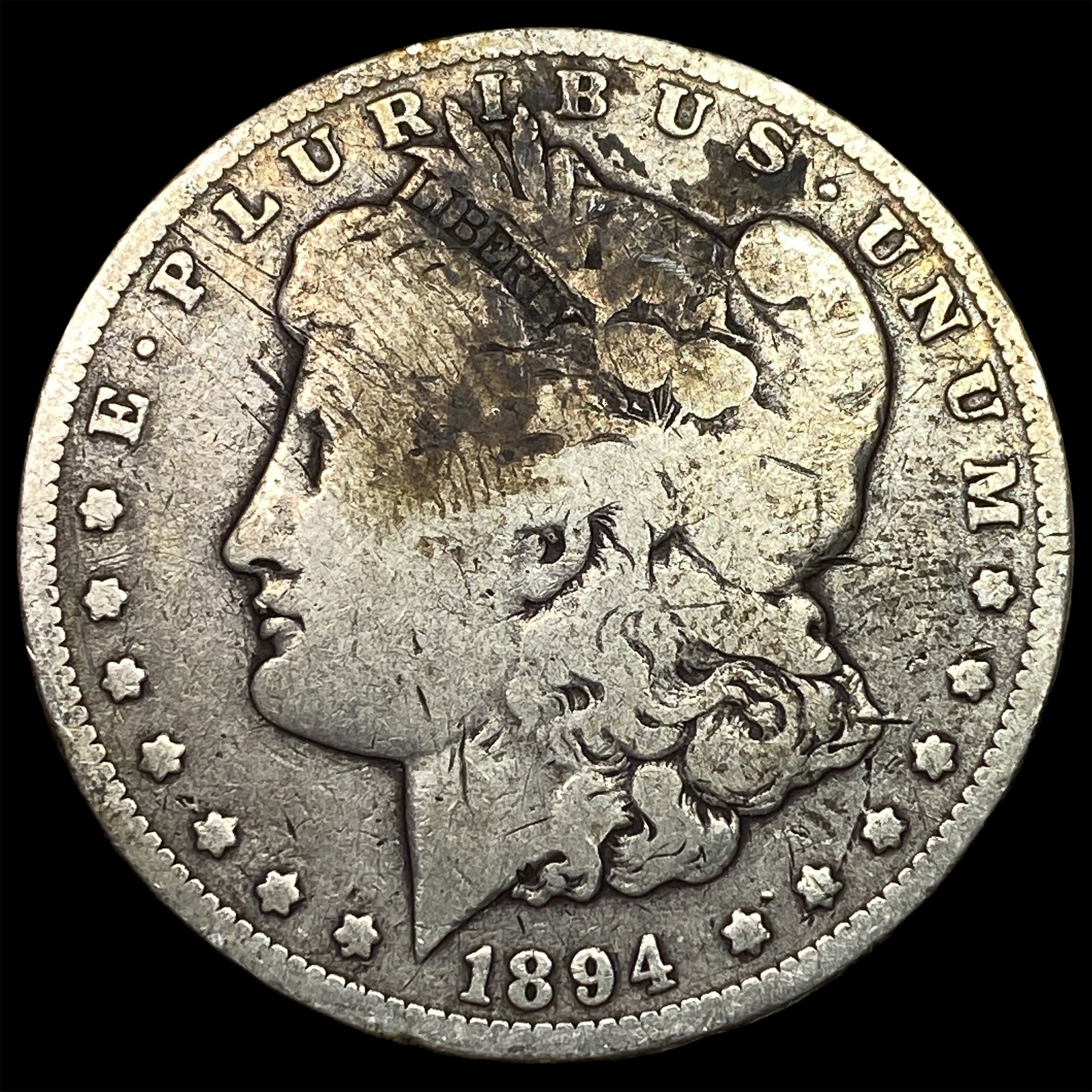1894-O Silver Morgan Dollar NICELY CIRCULATED: 1894-O Silver Morgan Dollar NICELY CIRCULATED