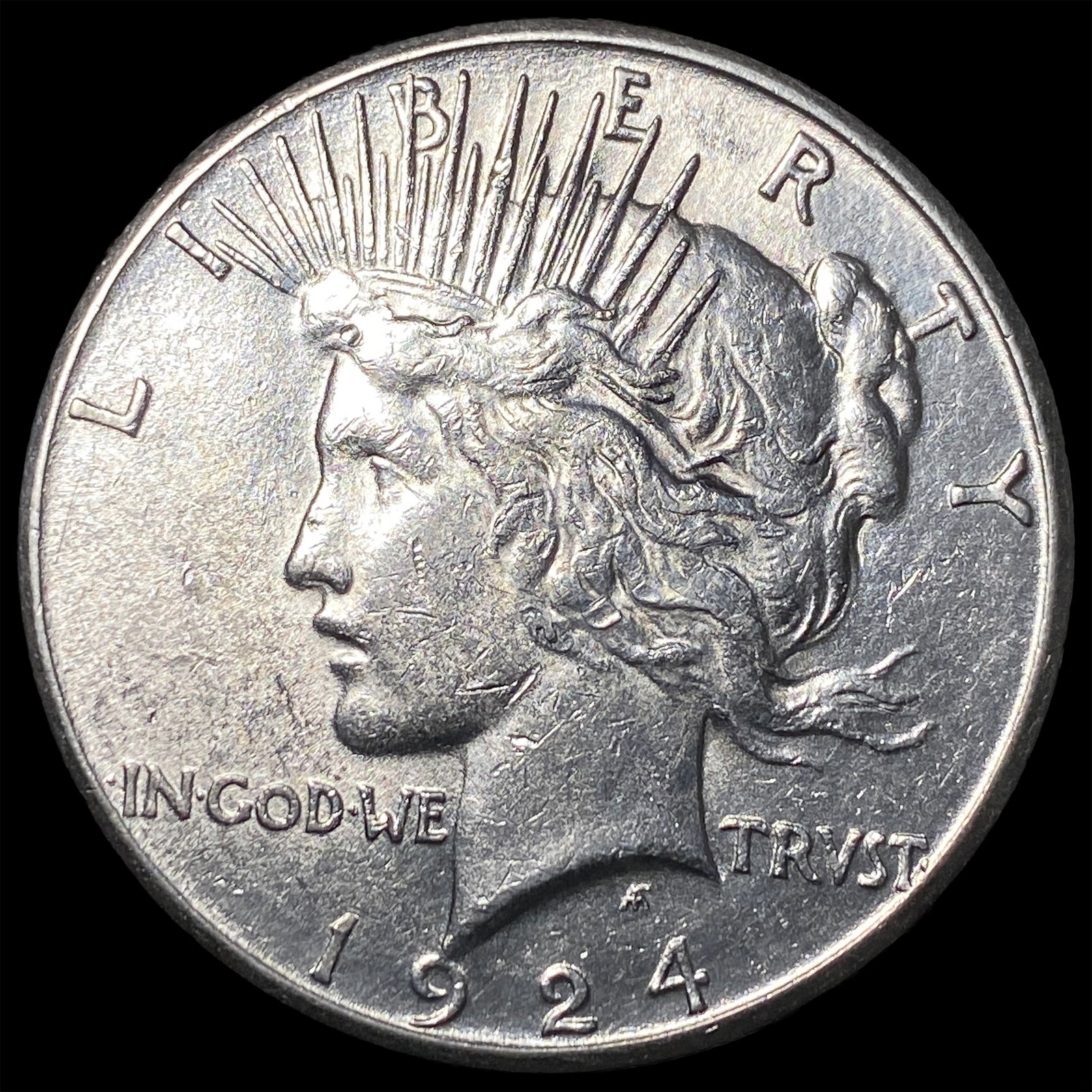 1924 Silver Peace Dollar UNCIRCULATED: 1924 Silver Peace Dollar UNCIRCULATED