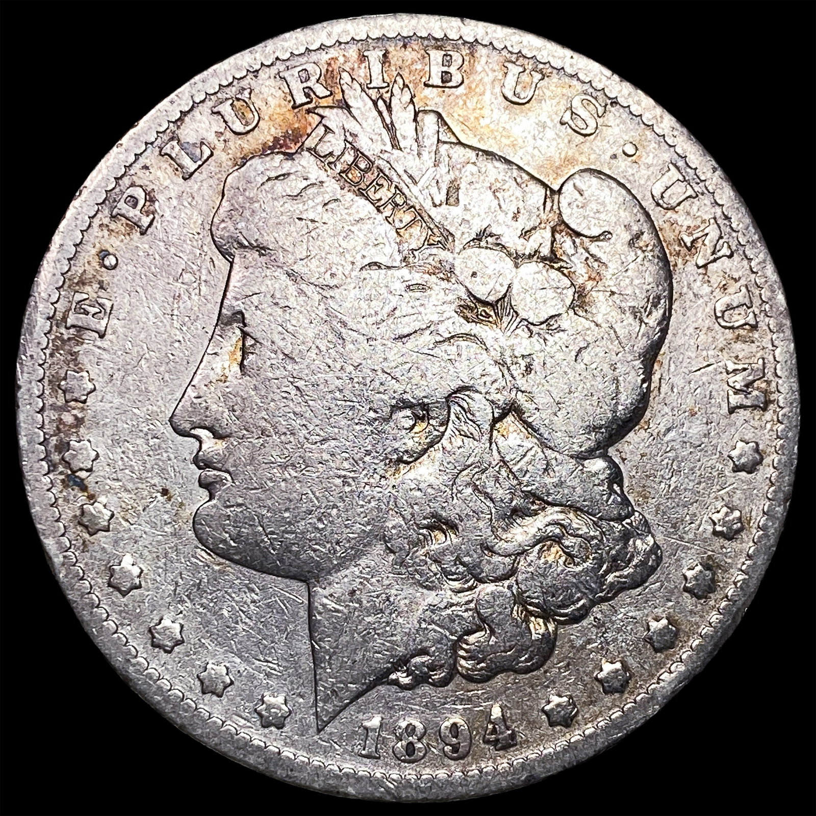 1894-O Silver Morgan Dollar LIGHTLY CIRCULATED: 1894-O Silver Morgan Dollar LIGHTLY CIRCULATED