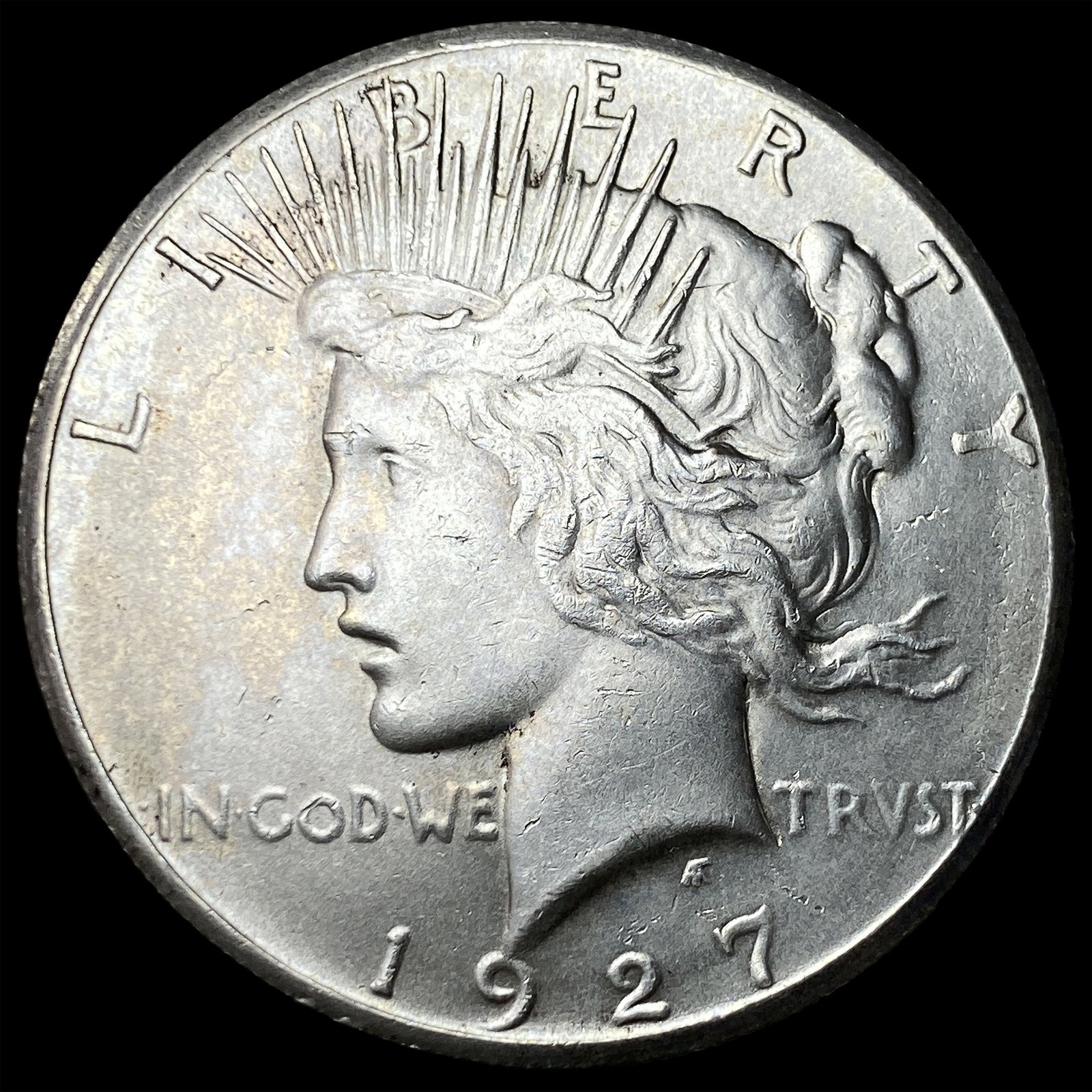 1927 Peace Silver Dollar CHOICE BU: 1927 Peace Silver Dollar CHOICE BU