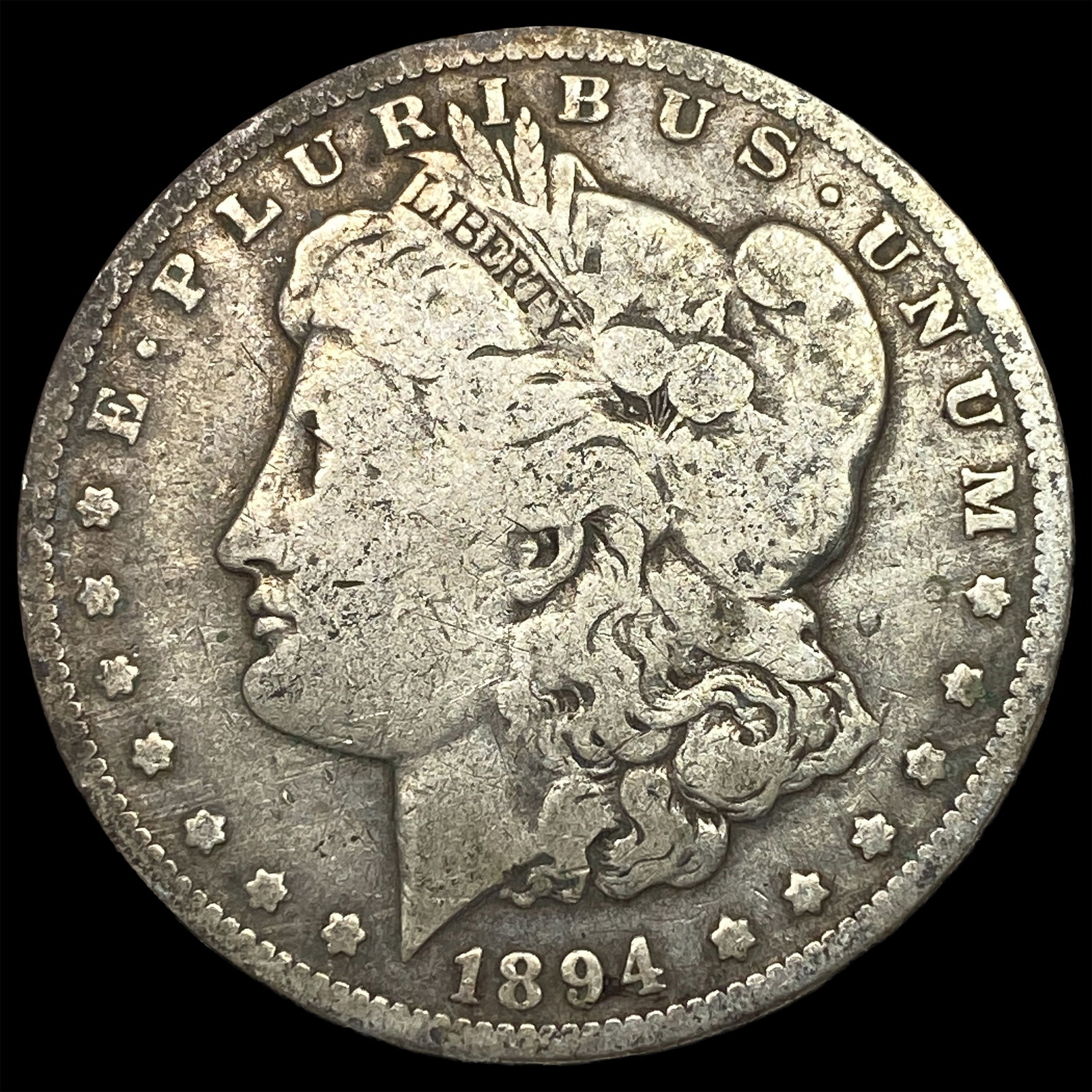 1894-O Morgan Silver Dollar NICELY CIRCULATED: 1894-O Morgan Silver Dollar NICELY CIRCULATED