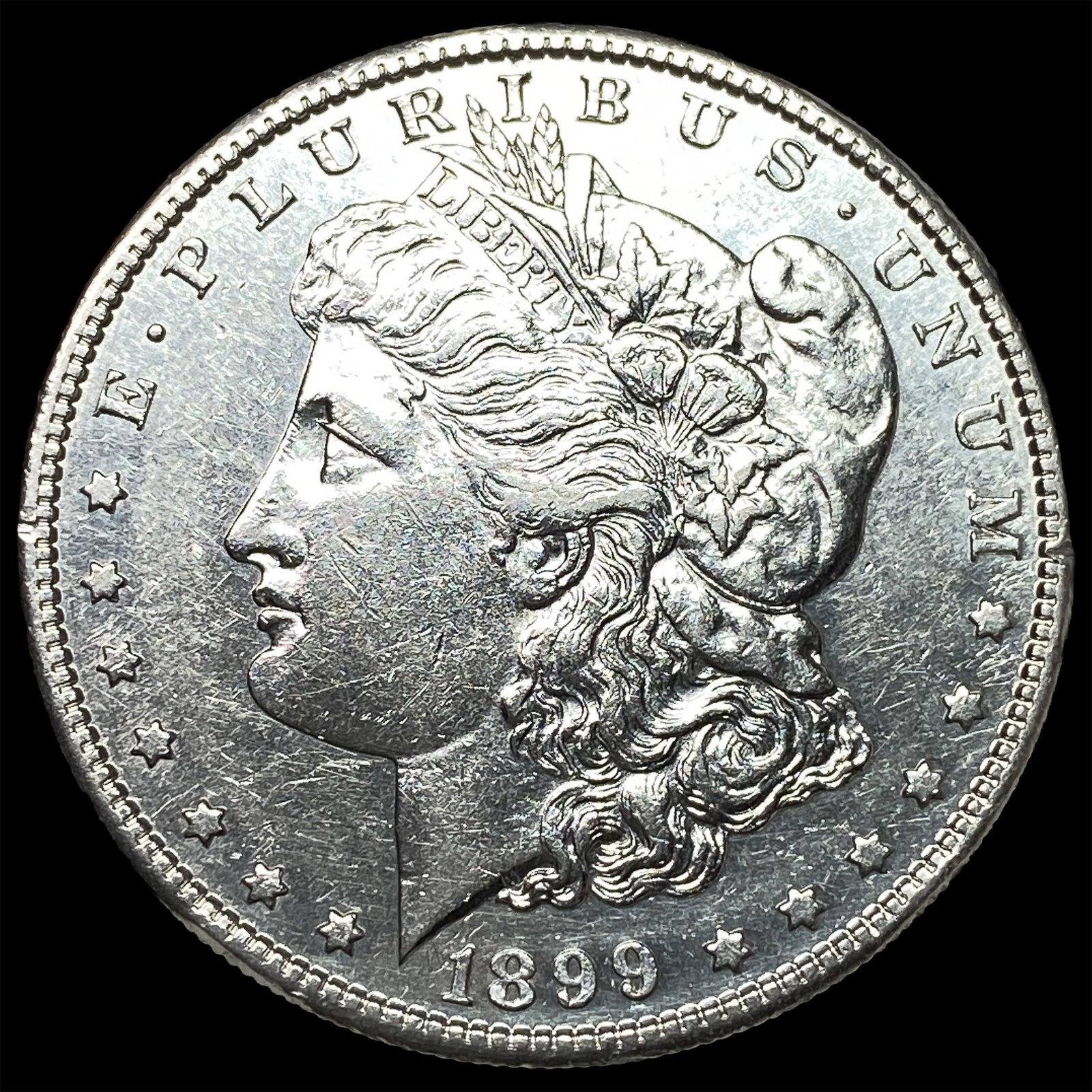 1899-S Silver Morgan Dollar CLOSELY UNCIRCULATED: 1899-S Silver Morgan Dollar CLOSELY UNCIRCULATED