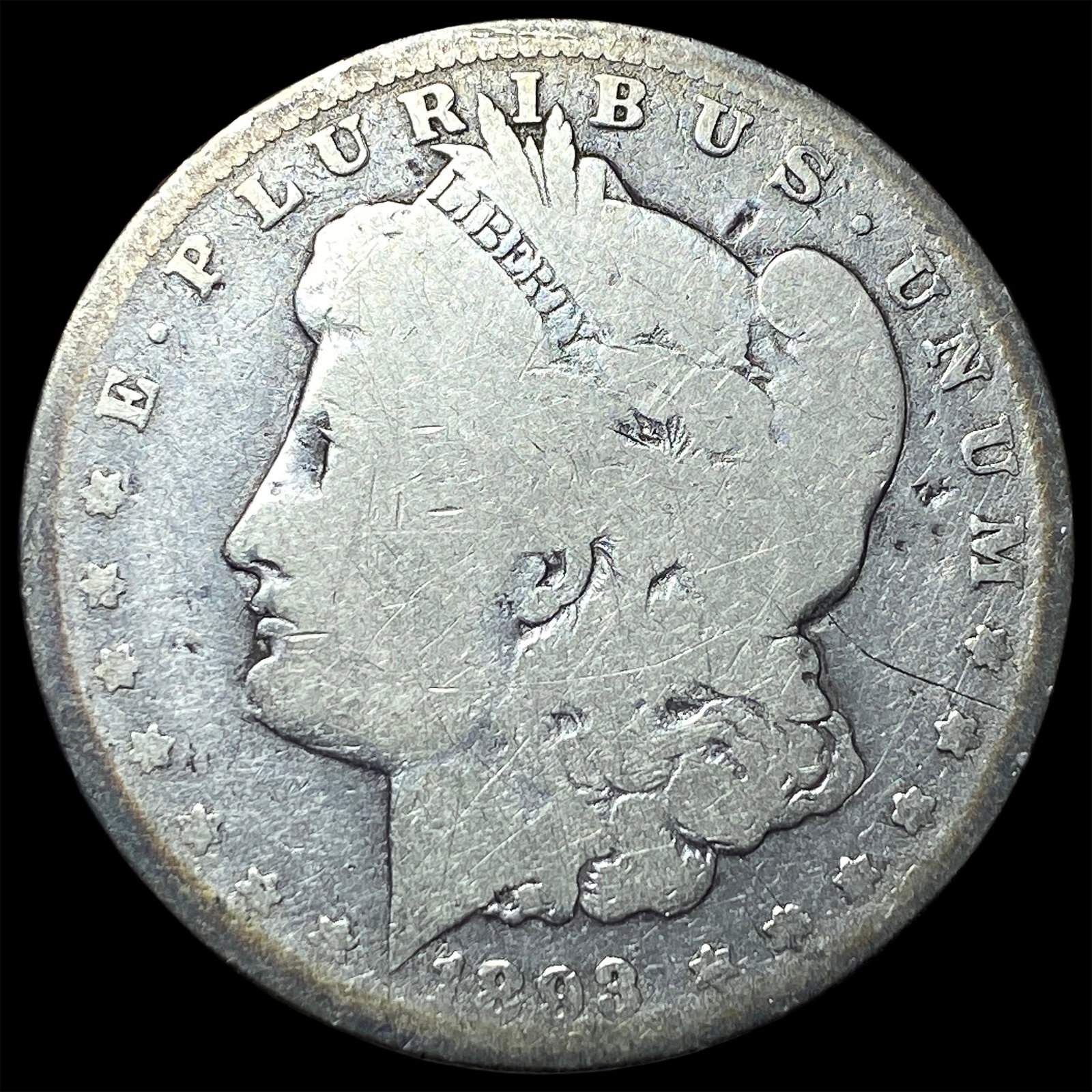 1893 Silver Morgan Dollar NICELY CIRCULATED: 1893 Silver Morgan Dollar NICELY CIRCULATED